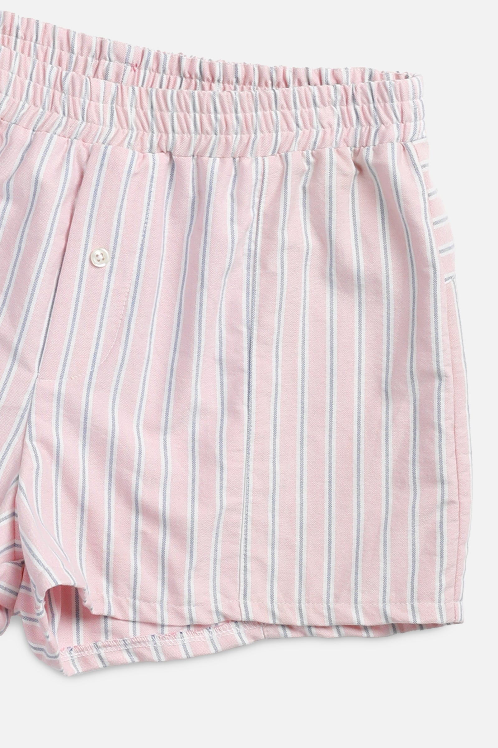 Rework Oxford Mini Boxer Shorts - S-BOTTOMS-vendor-unknown-S-Frankie Collective Rare Vintage Streetwear Reworks