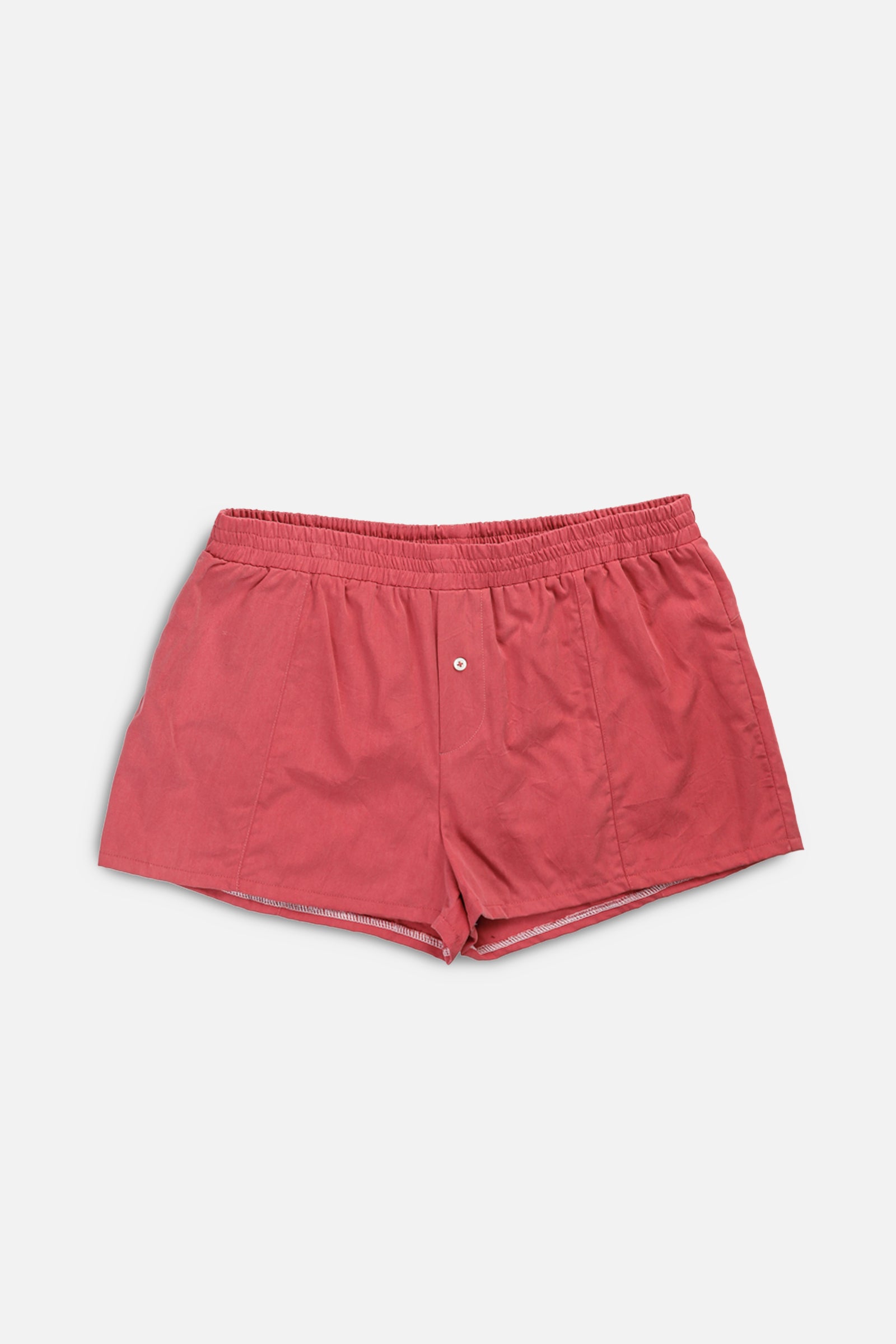 Rework Oxford Mini Boxer Shorts - XL-BOTTOMS-vendor-unknown-XL-Frankie Collective Rare Vintage Streetwear Reworks