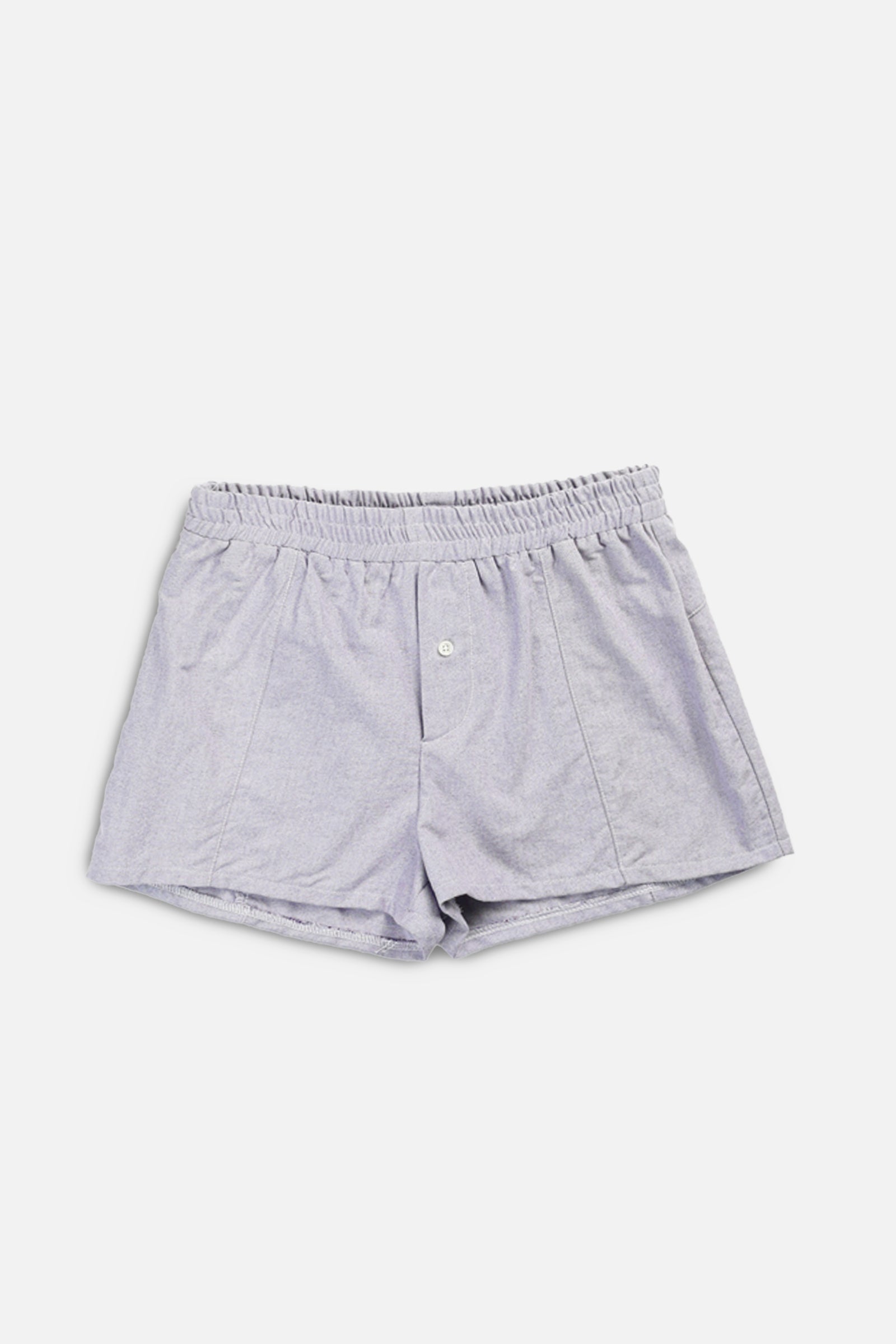 Rework Oxford Mini Boxer Shorts - XS, S, M, L, XL-BOTTOMS-vendor-unknown-XS-Frankie Collective Rare Vintage Streetwear Reworks