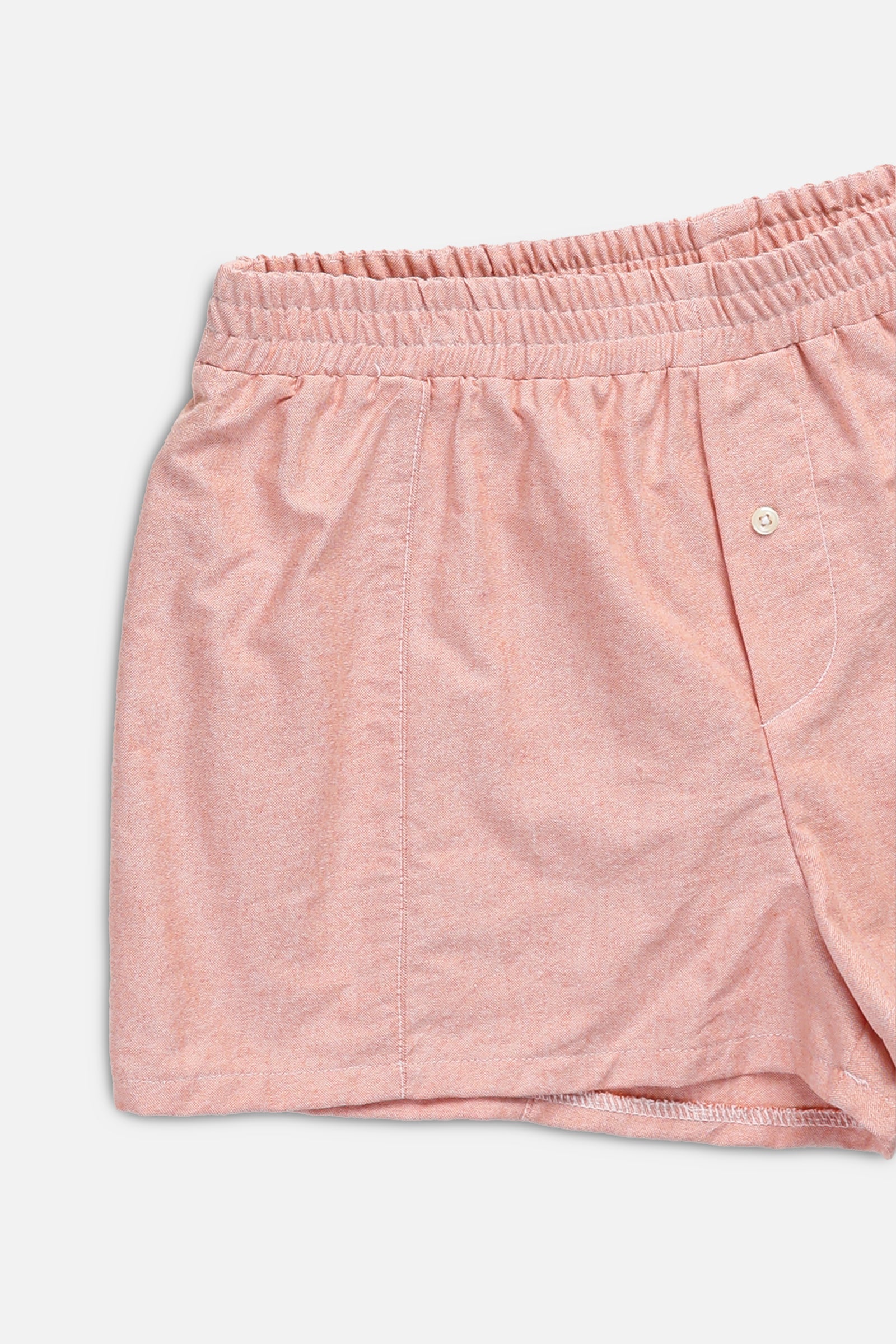 Rework Oxford Mini Boxer Shorts - XS-BOTTOMS-vendor-unknown-XS-Frankie Collective Rare Vintage Streetwear Reworks