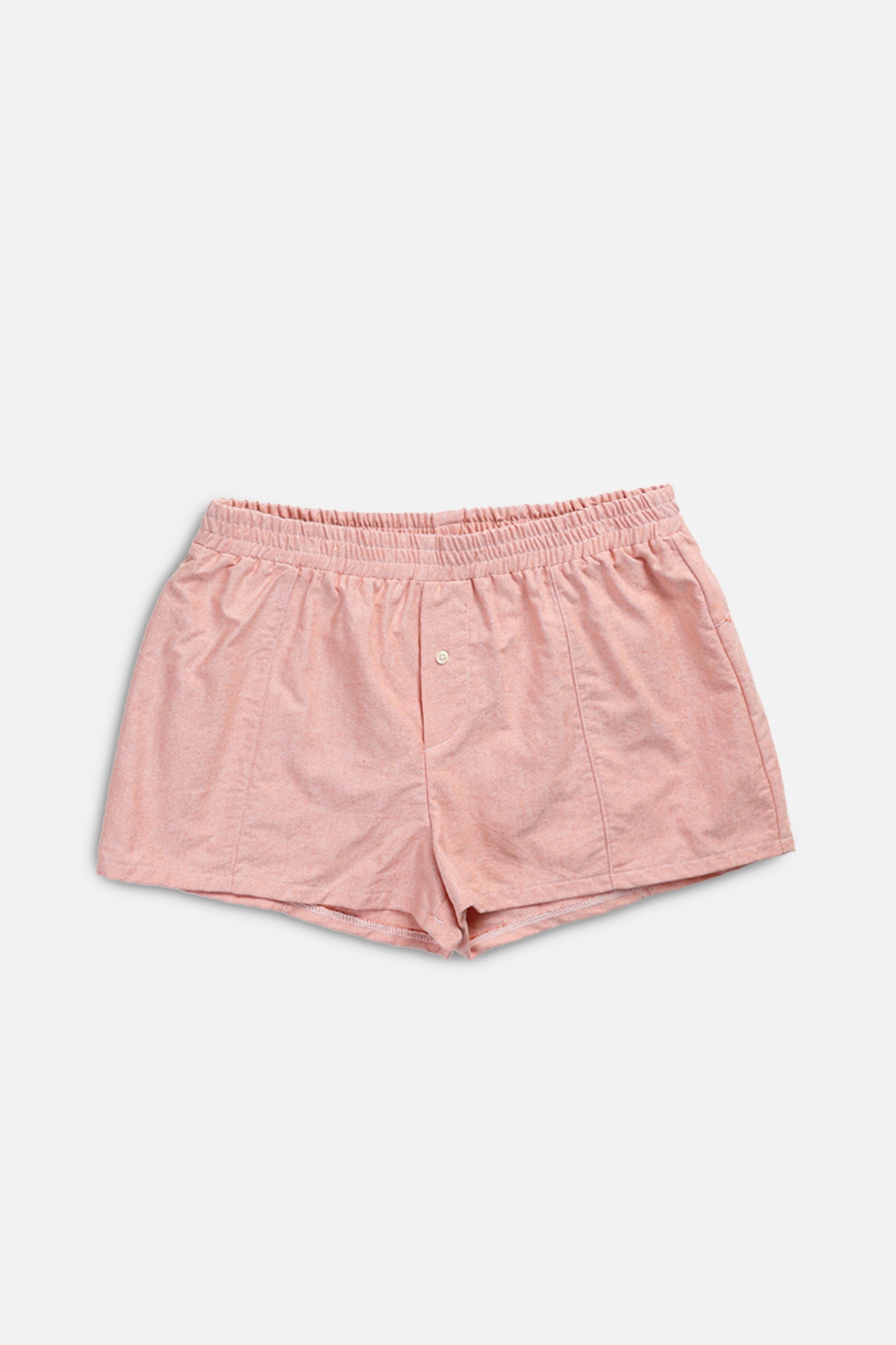 Rework Oxford Mini Boxer Shorts - XS-BOTTOMS-vendor-unknown-XS-Frankie Collective Rare Vintage Streetwear Reworks
