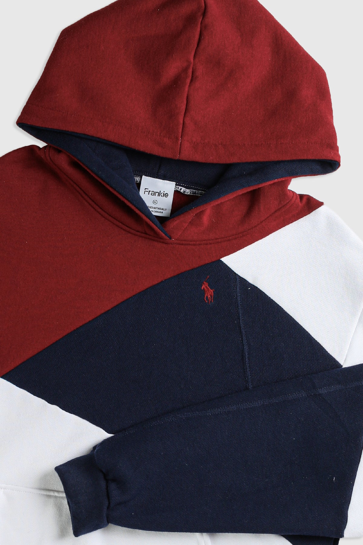 Rework Patchwork Sweatshirt - M-SWEATERS-vendor-unknown-Frankie Collective Rare Vintage Streetwear Reworks
