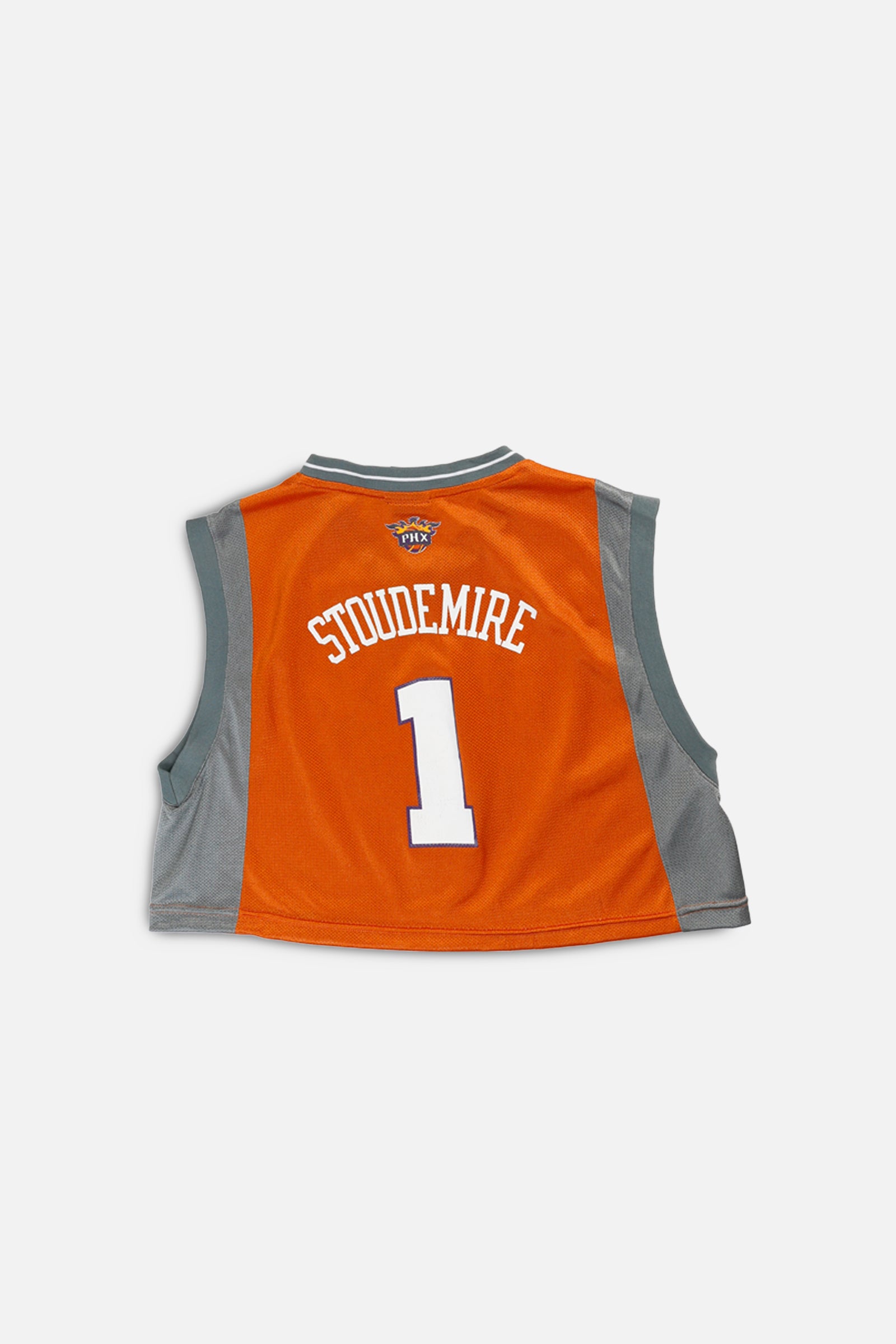 Rework Phoenix Suns NBA Crop Jersey - L-JERSEYS-NBA-L-Frankie Collective Rare Vintage Streetwear Reworks