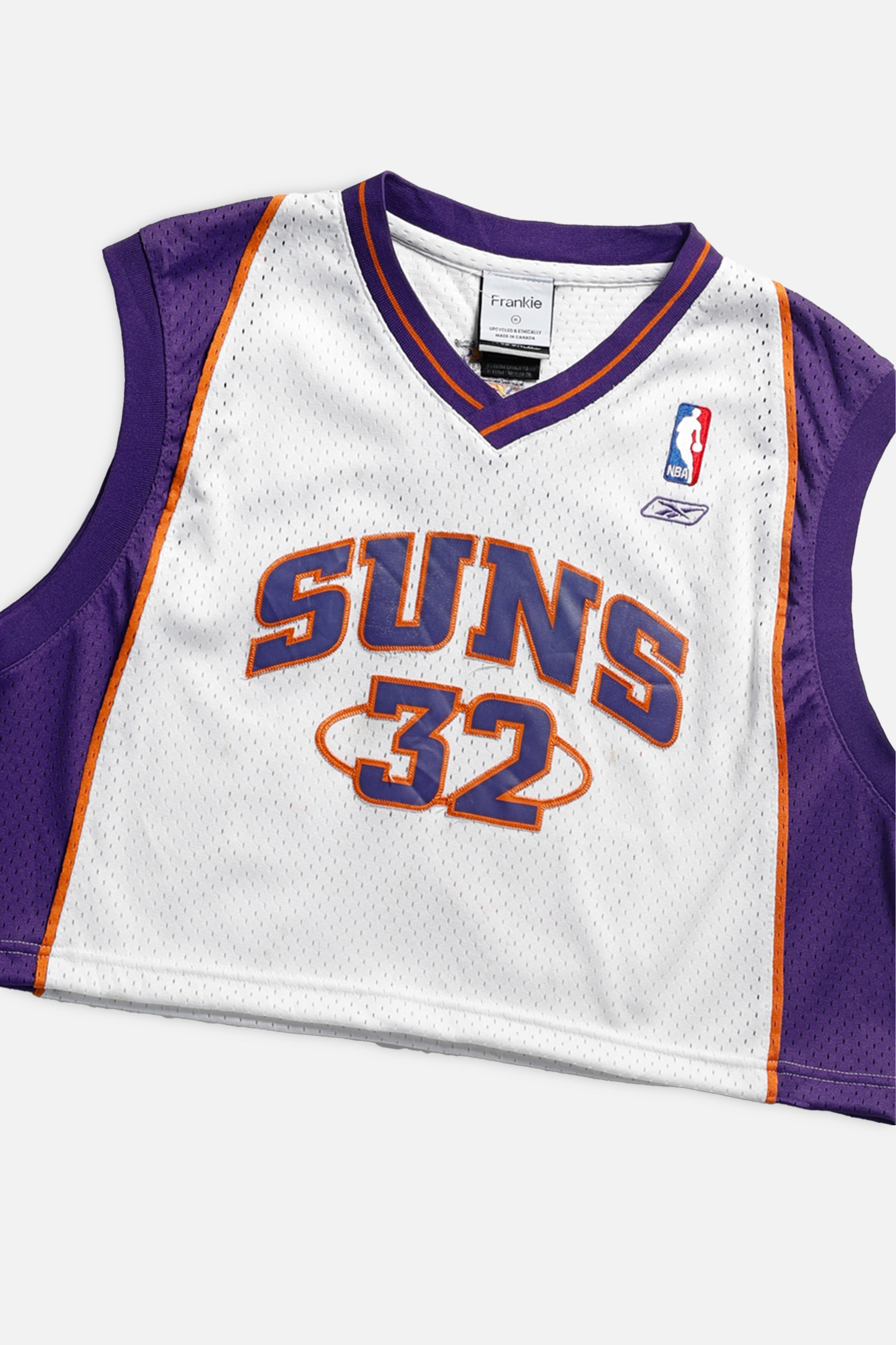 Rework Phoenix Suns NBA Crop Jersey - XL-JERSEYS-NBA-XL-Frankie Collective Rare Vintage Streetwear Reworks