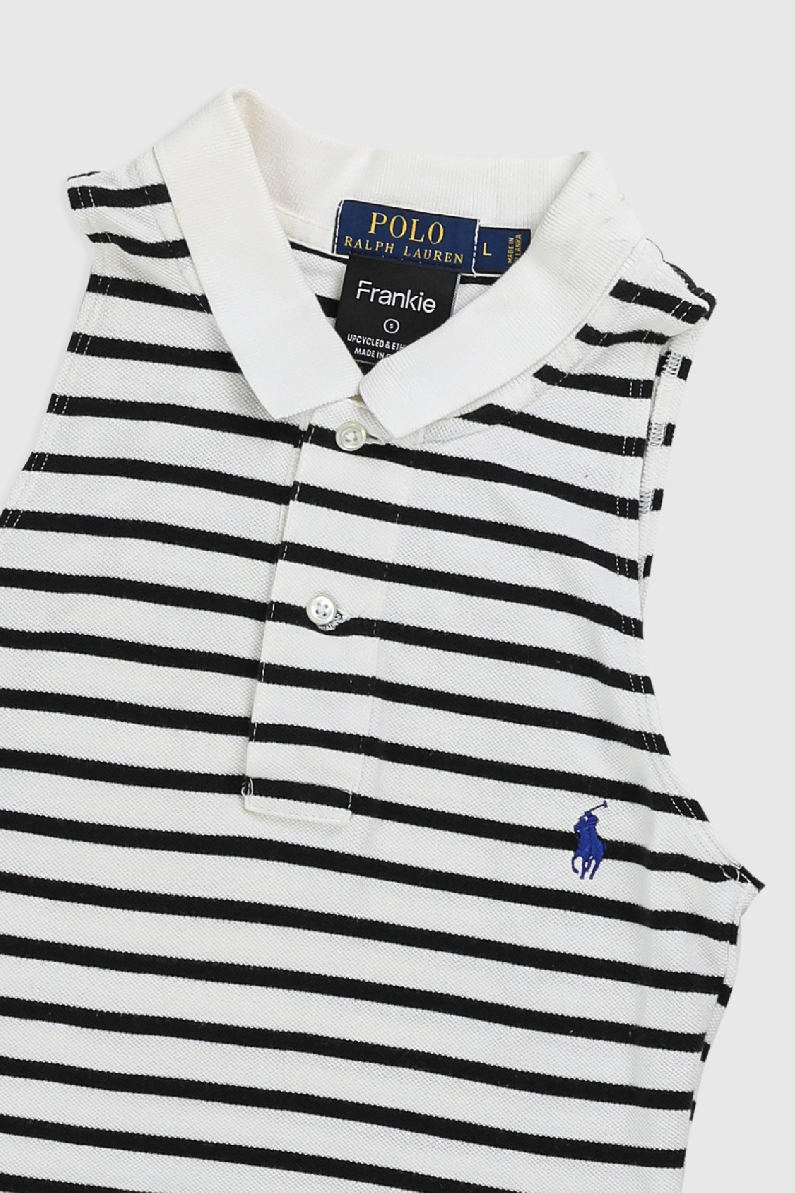 Rework Polo Collared Tank - S-TOPS-Polo-Frankie Collective