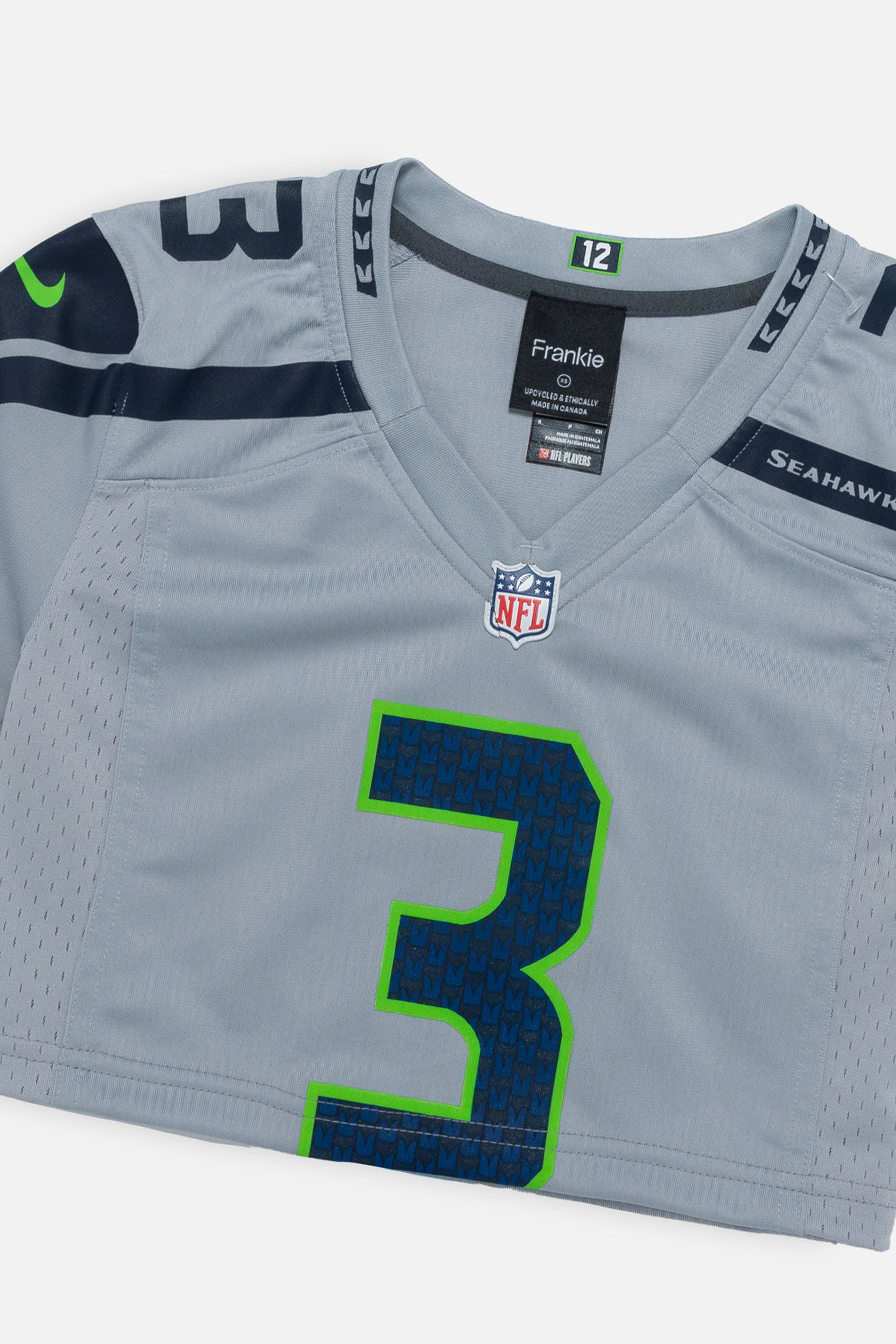 Rework Seattle Mariners Crop Jersey - XS-JERSEYS-NFL-Frankie Collective