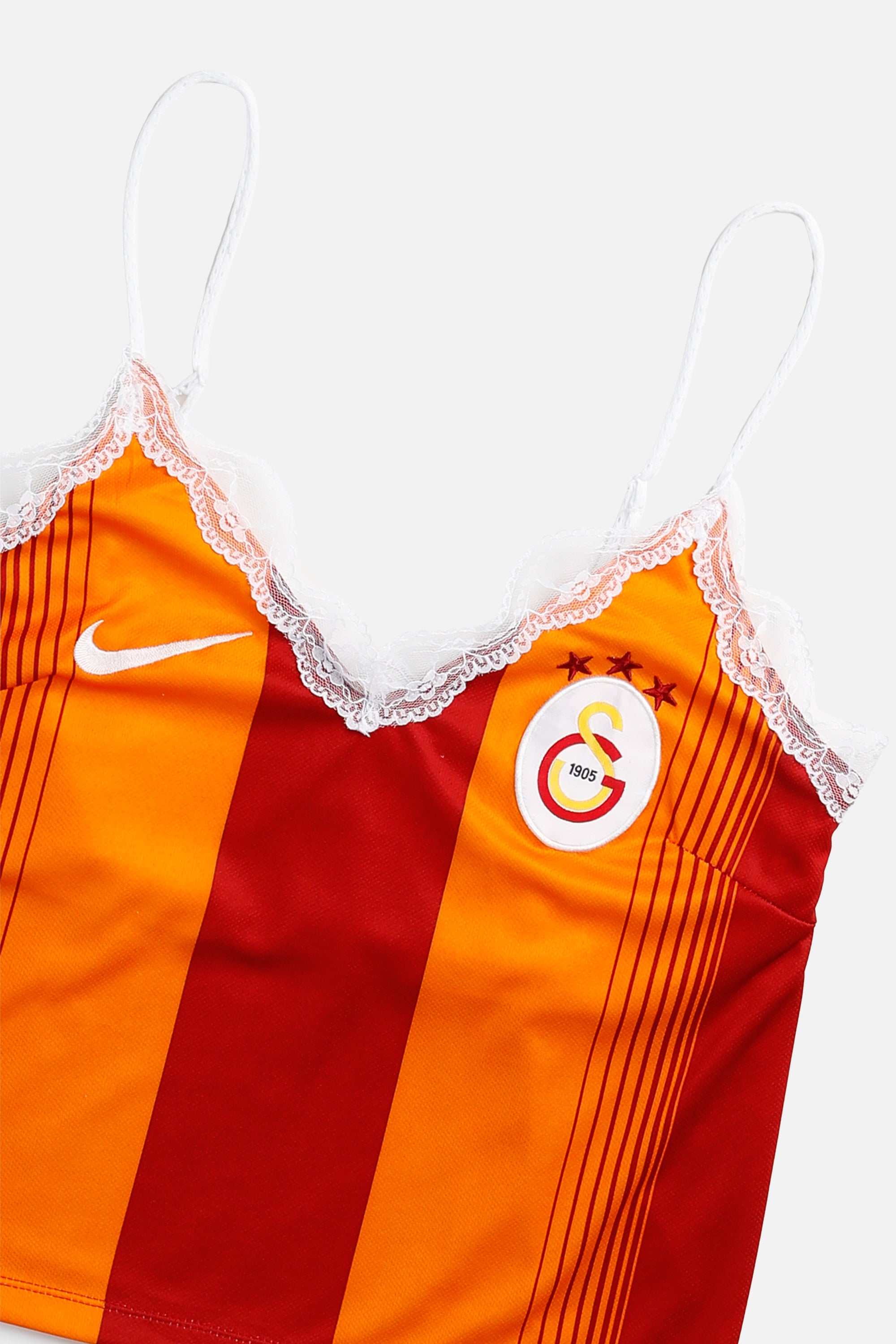 Rework Soccer Lace Tank - M-TOPS-NBA-M-Frankie Collective Rare Vintage Streetwear Reworks