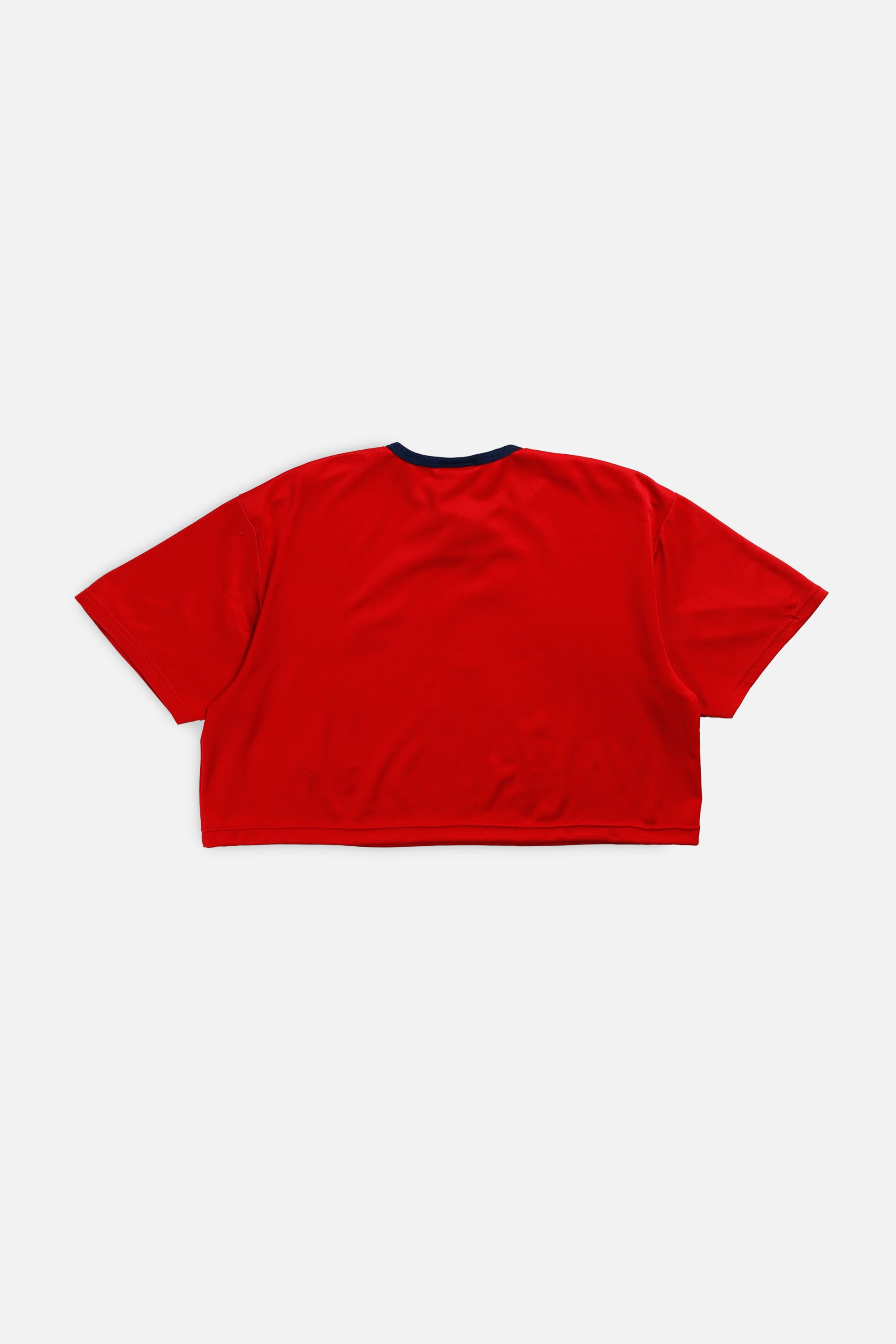 Rework St. Louis Cardinals MLB Crop Tee - XL-TOPS-MLB-XL-Frankie Collective Rare Vintage Streetwear Reworks