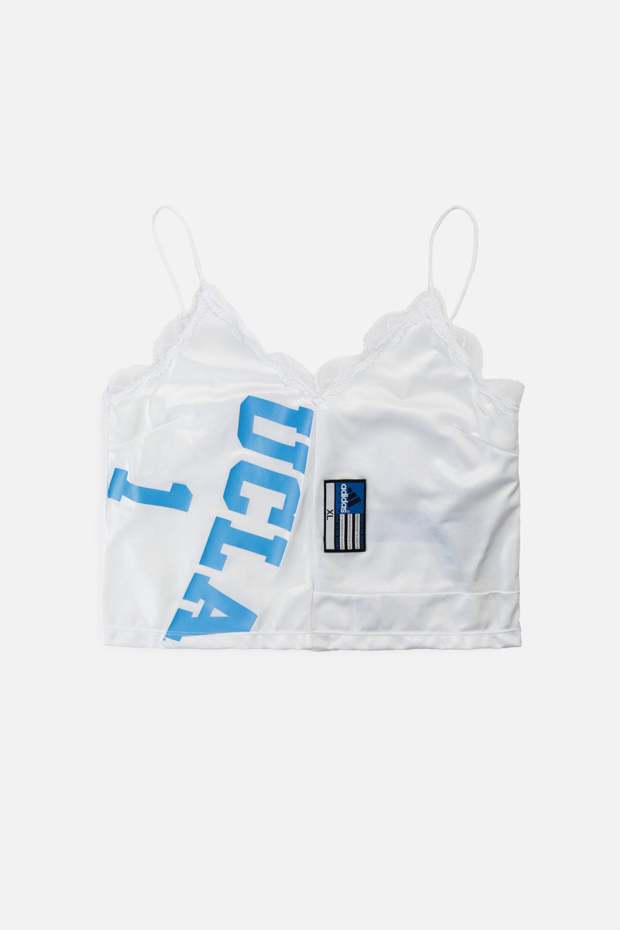 Rework UCLA NCAA Lace Tank - L-TOPS-NCAA-L-Frankie Collective Rare Vintage Streetwear Reworks