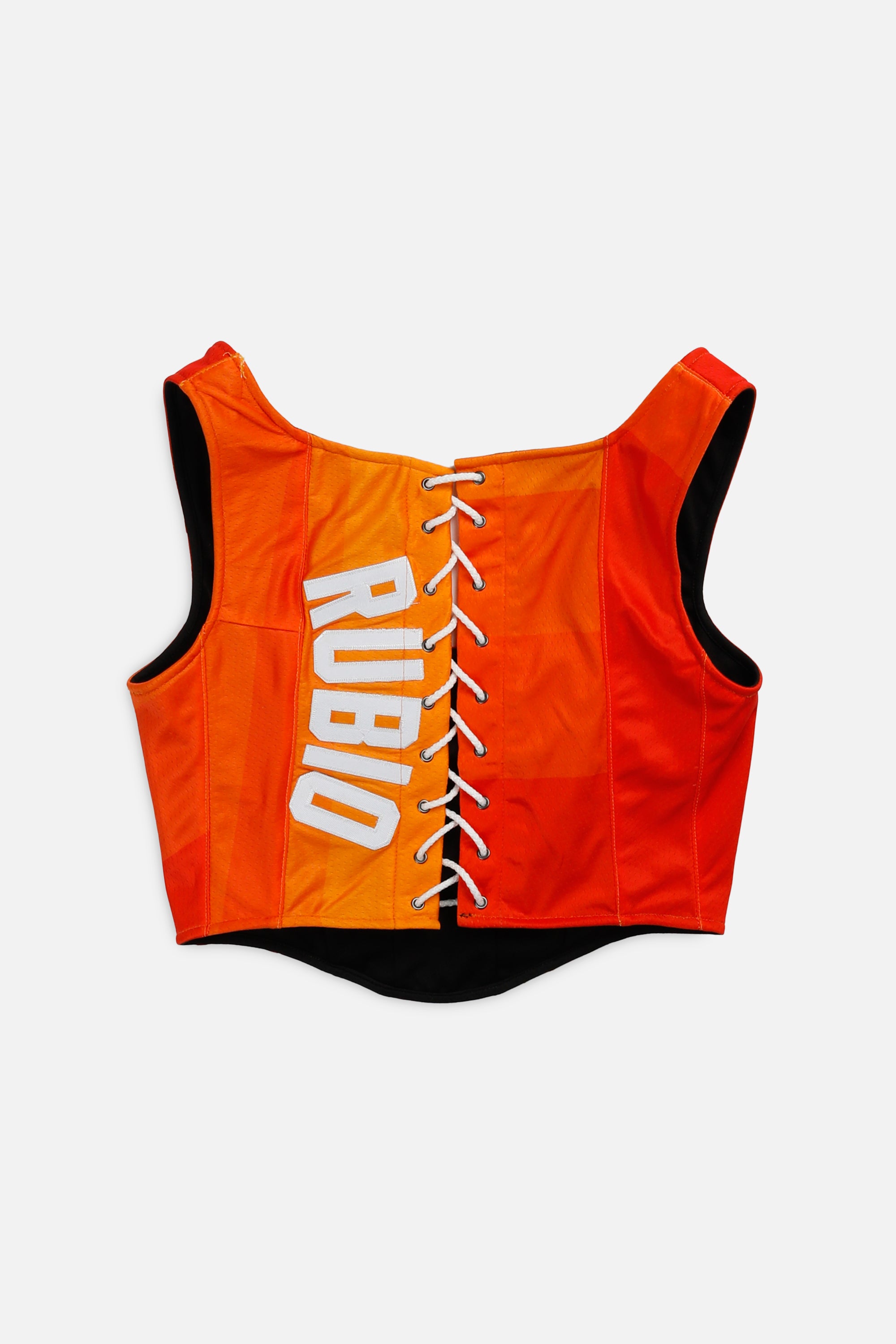 Rework Utah Jazz NBA Corset - S-TOPS-NBA-S-Frankie Collective Rare Vintage Streetwear Reworks