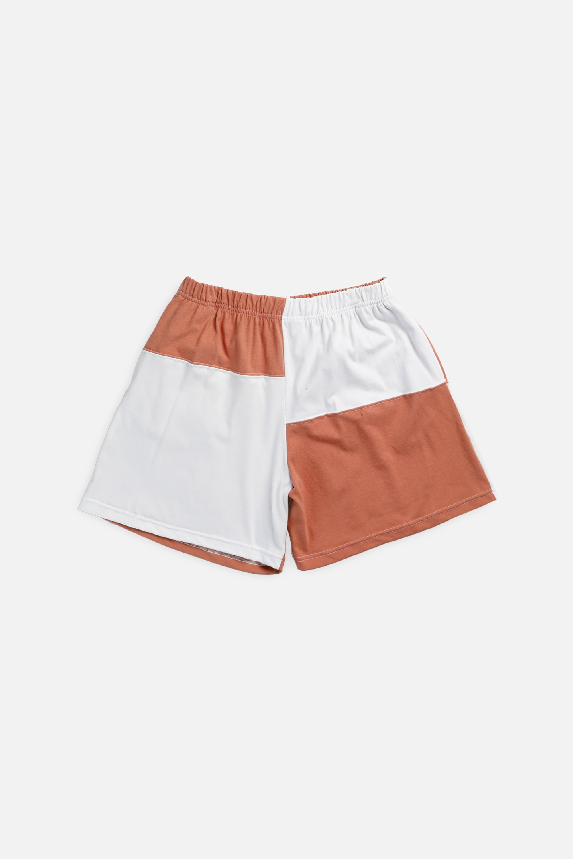 Unisex Rework Carhartt Patchwork Tee Shorts - L-BOTTOMS-carhartt-Women's L - Men's M-Frankie Collective Rare Vintage Streetwear Reworks