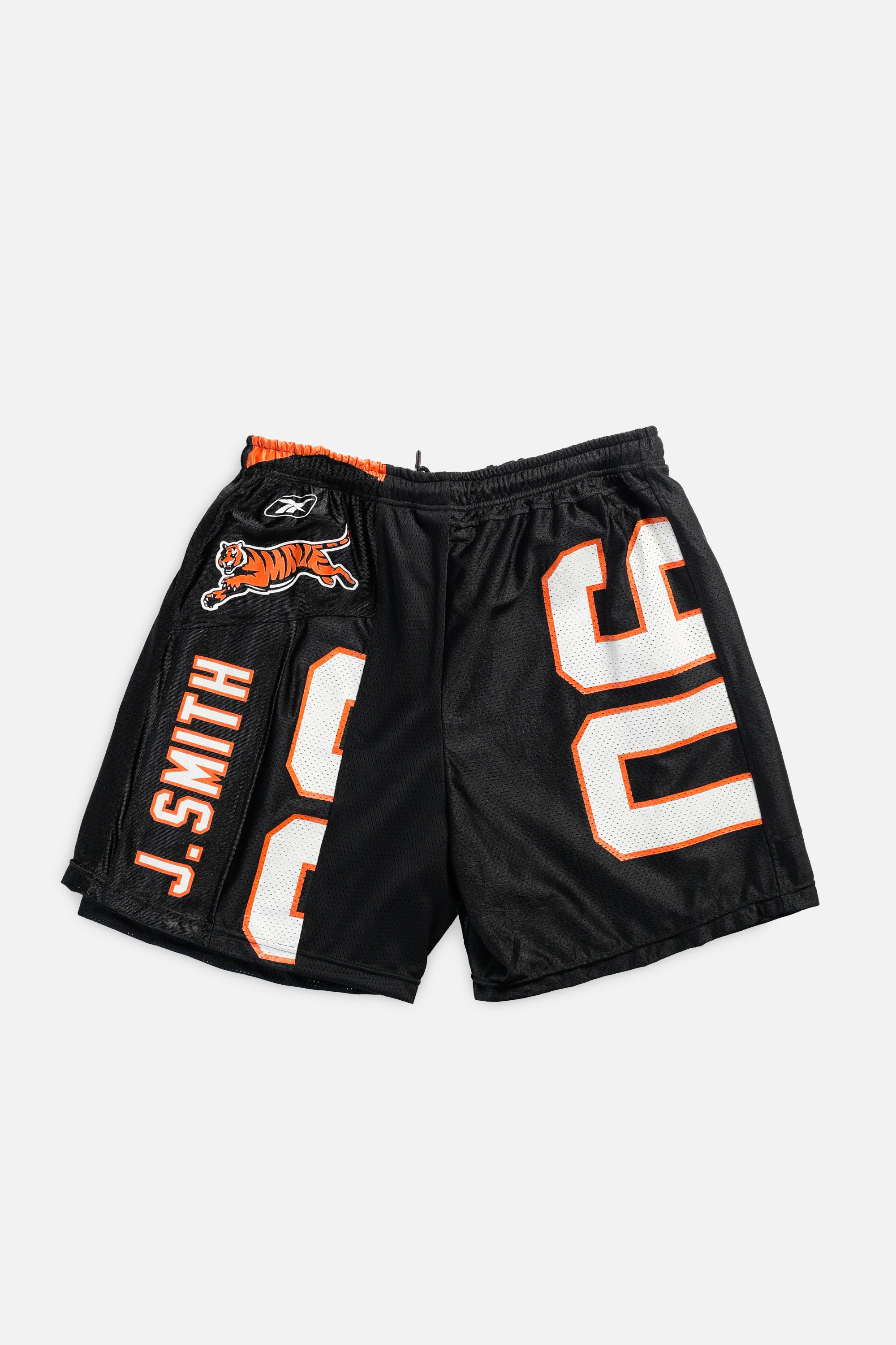 Unisex Rework Cincinnati Bengals Jersey Shorts - Women's XL - Men's L-SHORTS-NFL-Frankie Collective
