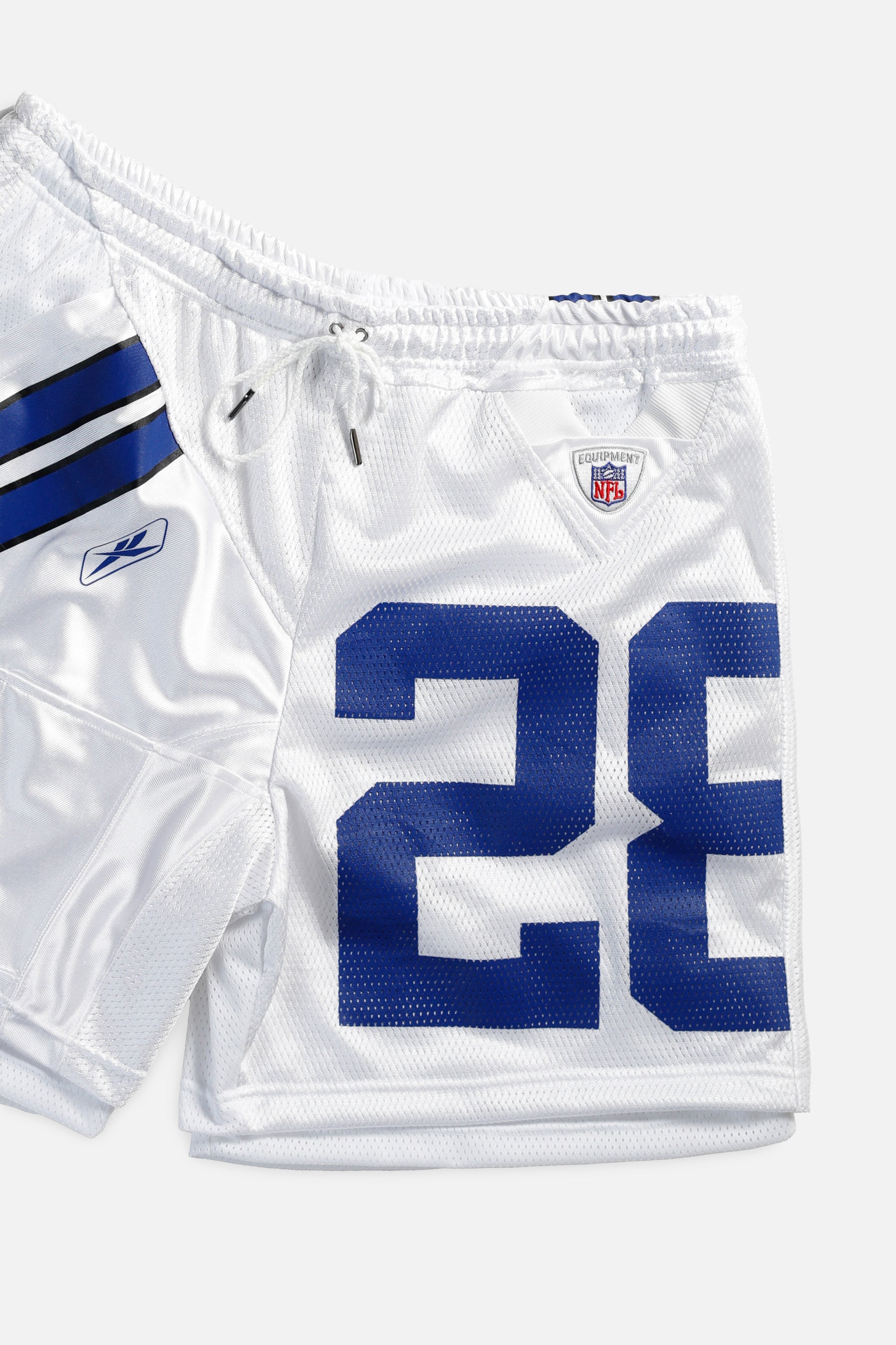 Unisex Rework Dallas Cowboys Jersey Shorts - Women's XXL - Men's XL-SHORTS-NFL-Frankie Collective