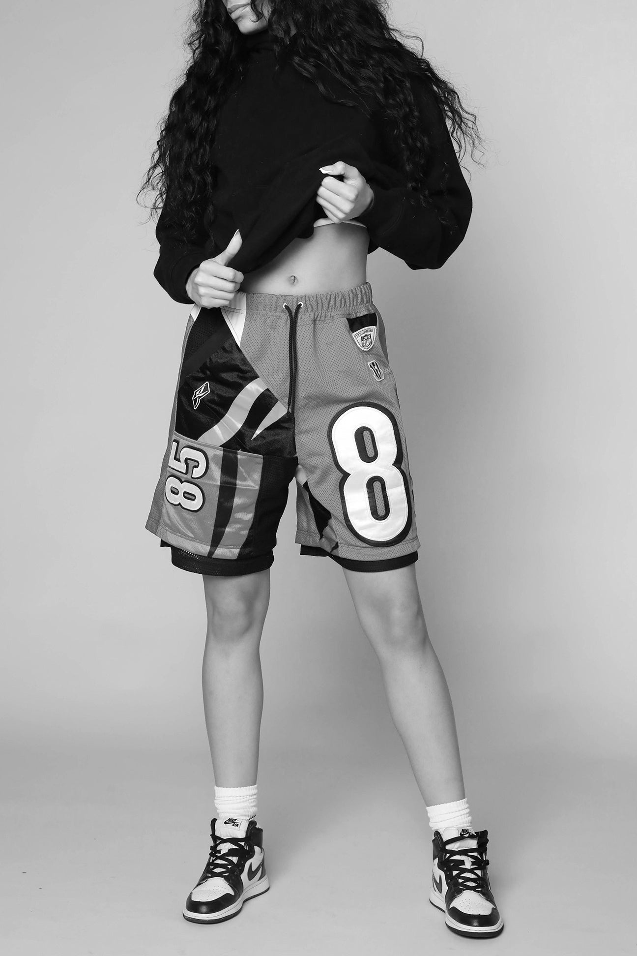 Unisex Rework Dallas Mavericks NBA Jersey Shorts - M-BOTTOMS-NBA-Women's M - Men's S-Frankie Collective Rare Vintage Streetwear Reworks