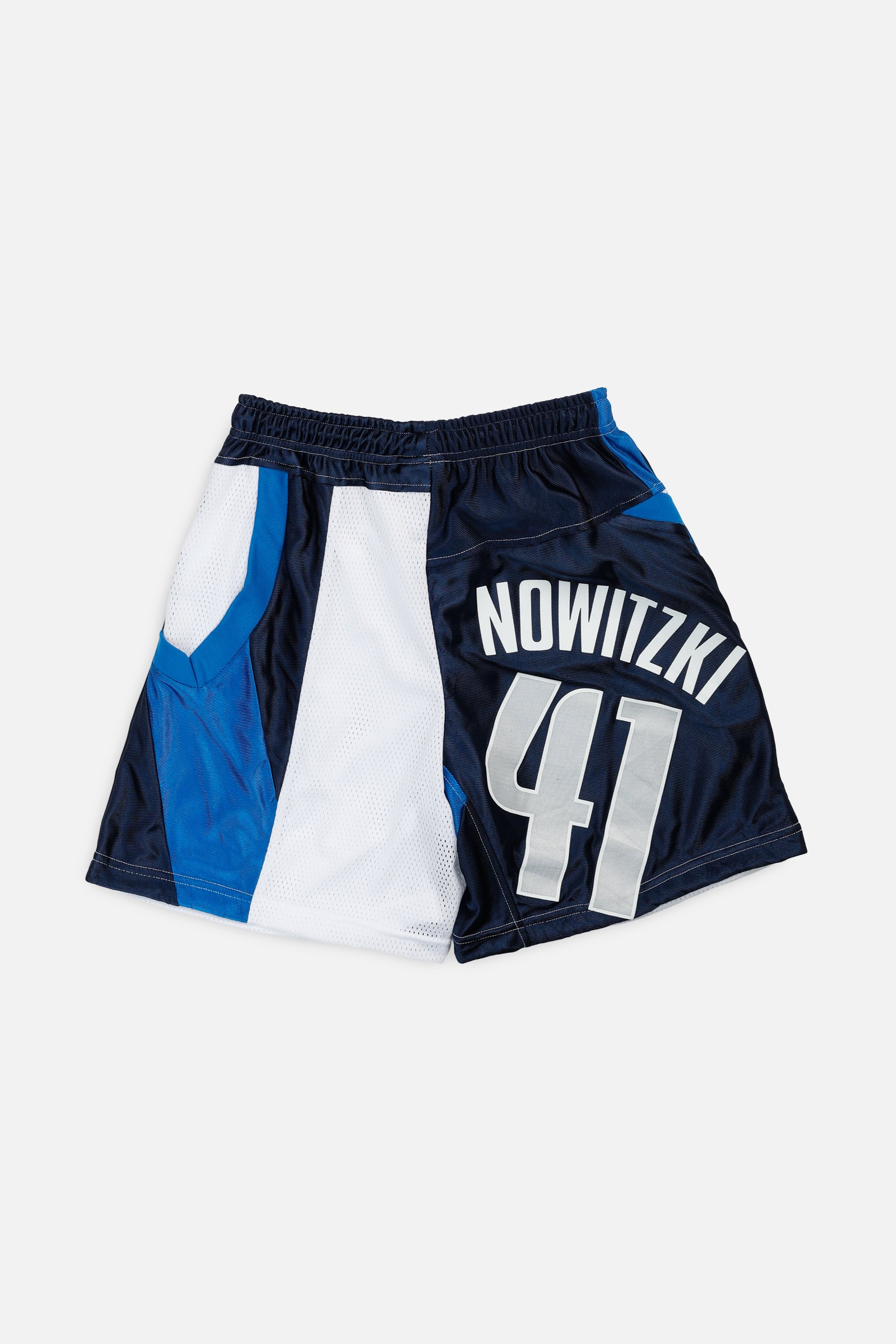 Unisex Rework Dallas Mavericks NBA Jersey Shorts - S-BOTTOMS-NBA-Women's S - Men's XS-Frankie Collective Rare Vintage Streetwear Reworks