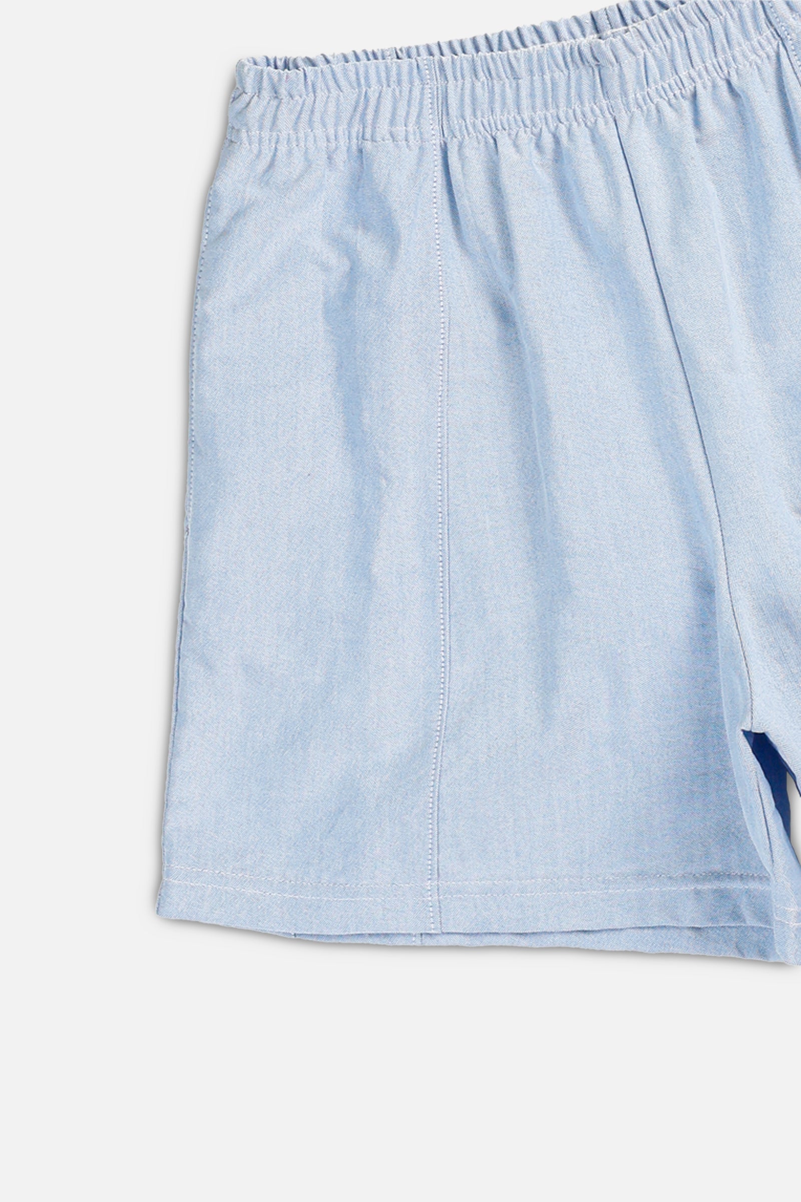 Unisex Rework Oxford Boxer Shorts - XS, S, M, L, XL-BOTTOMS-vendor-unknown-XS-Frankie Collective Rare Vintage Streetwear Reworks