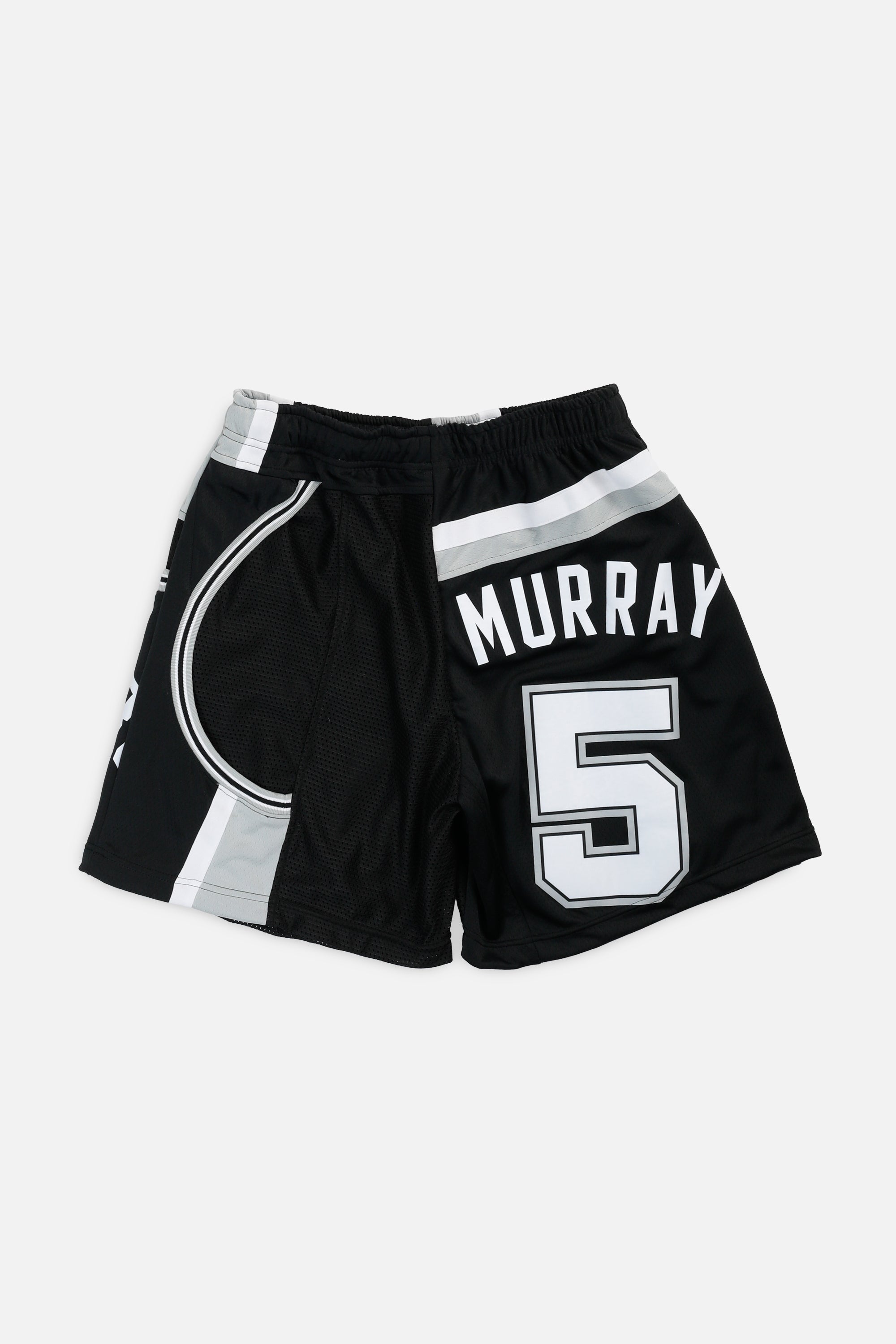 Unisex Rework San Antonio Spurs NBA Jersey Shorts - M-BOTTOMS-NBA-Women's M - Men's S-Frankie Collective Rare Vintage Streetwear Reworks