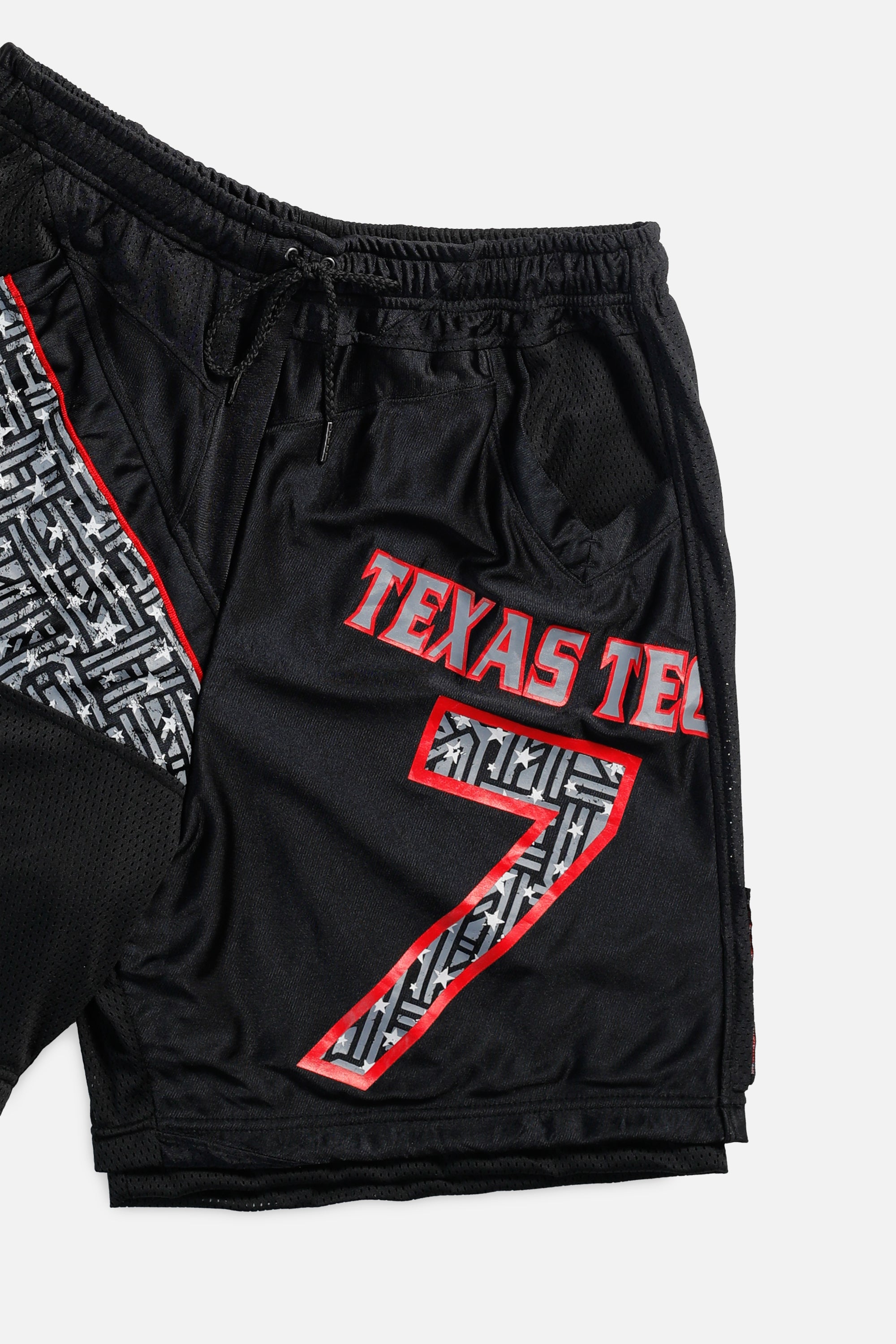 Unisex Rework Texas Tech Jersey Shorts - Women's L - Men's M-SHORTS-NFL-Frankie Collective