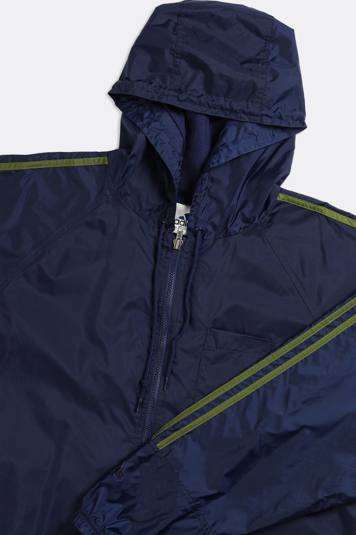 Vintage Adidas Windbreaker Jacket-JACKETS-Adidas-Frankie Collective Rare Vintage Streetwear Reworks