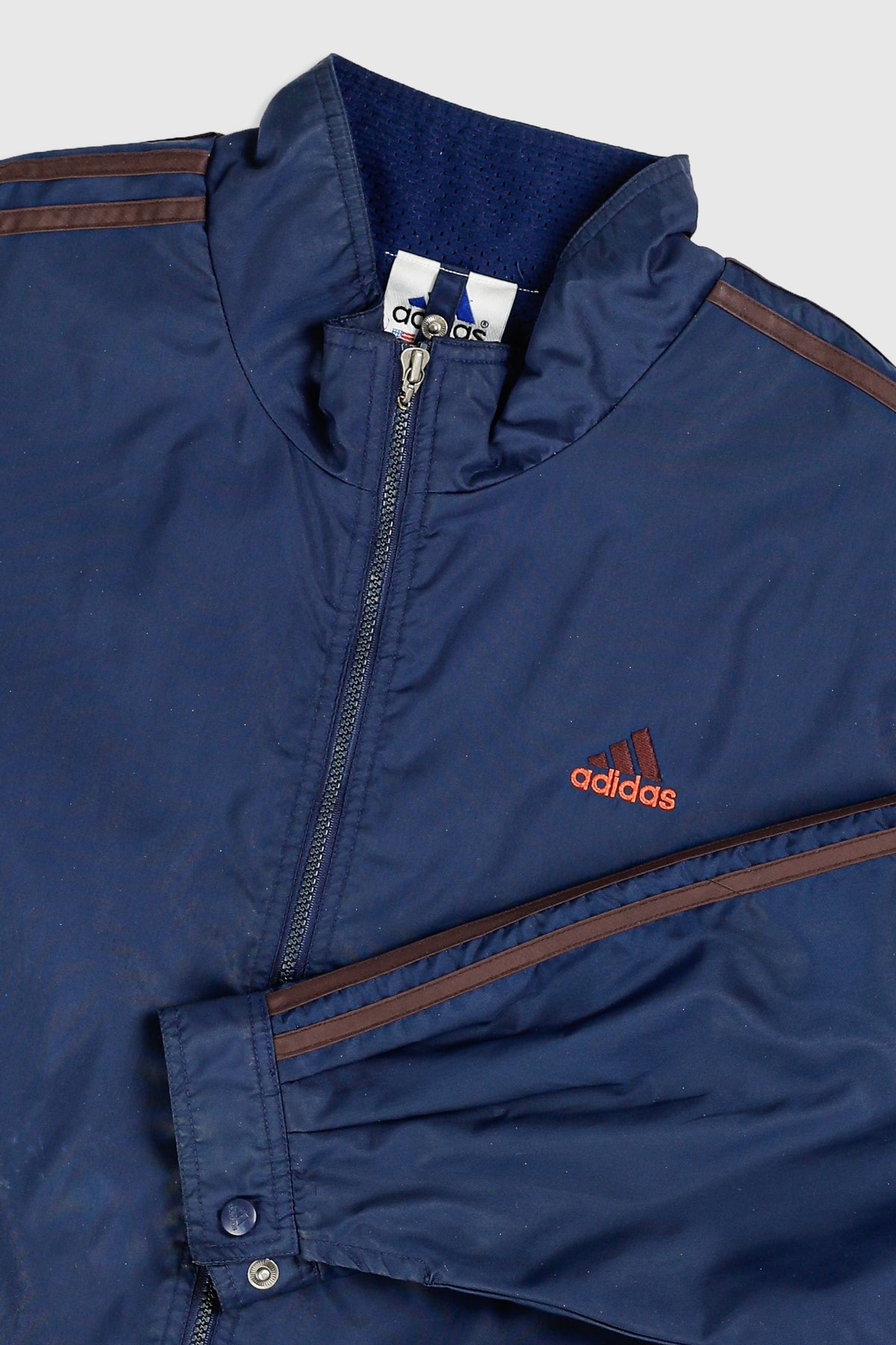 Vintage Adidas Windbreaker Jacket - L-JACKETS-Adidas-Frankie Collective Rare Vintage Streetwear Reworks