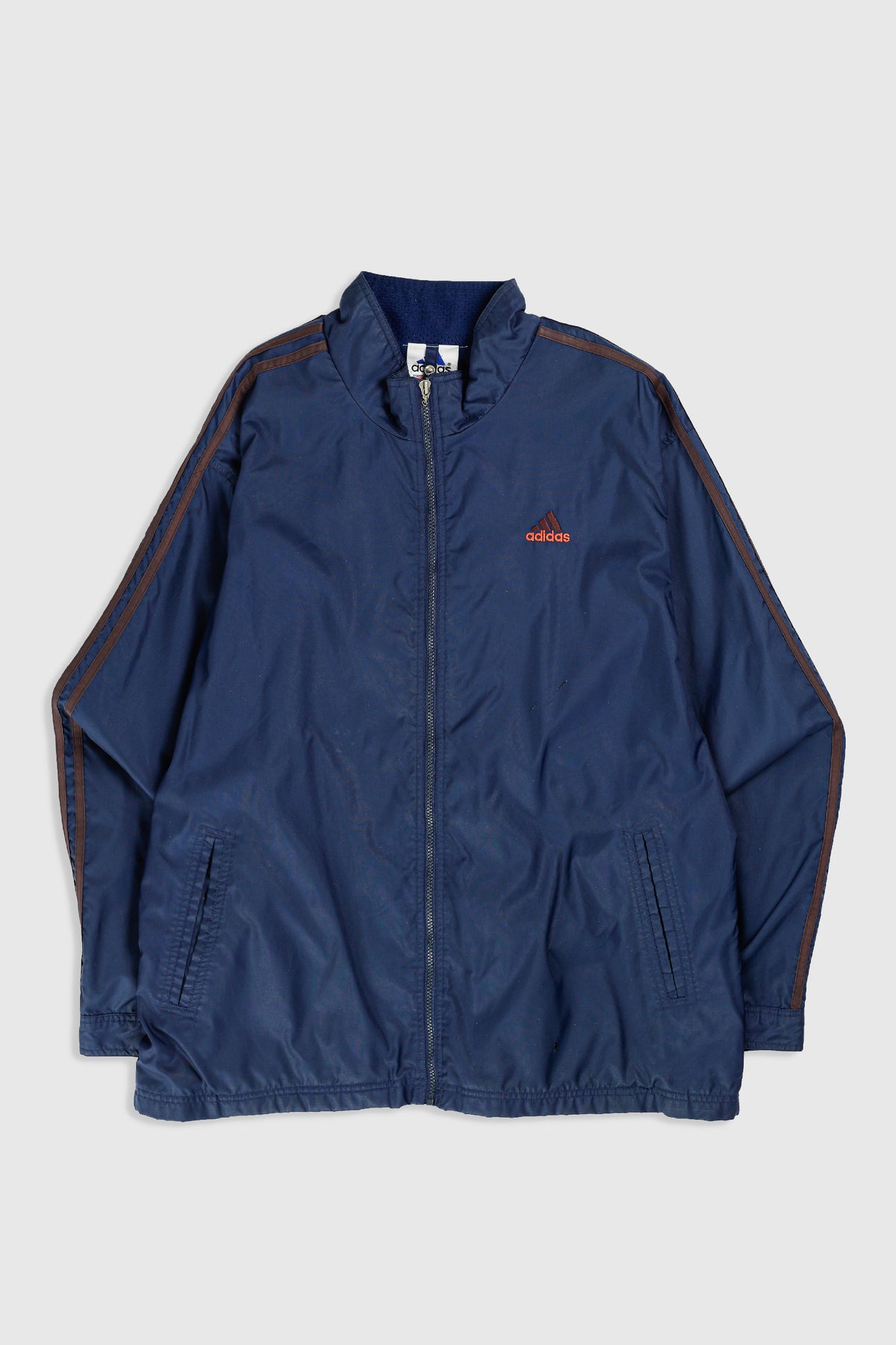 Vintage Adidas Windbreaker Jacket - L-JACKETS-Adidas-Frankie Collective Rare Vintage Streetwear Reworks
