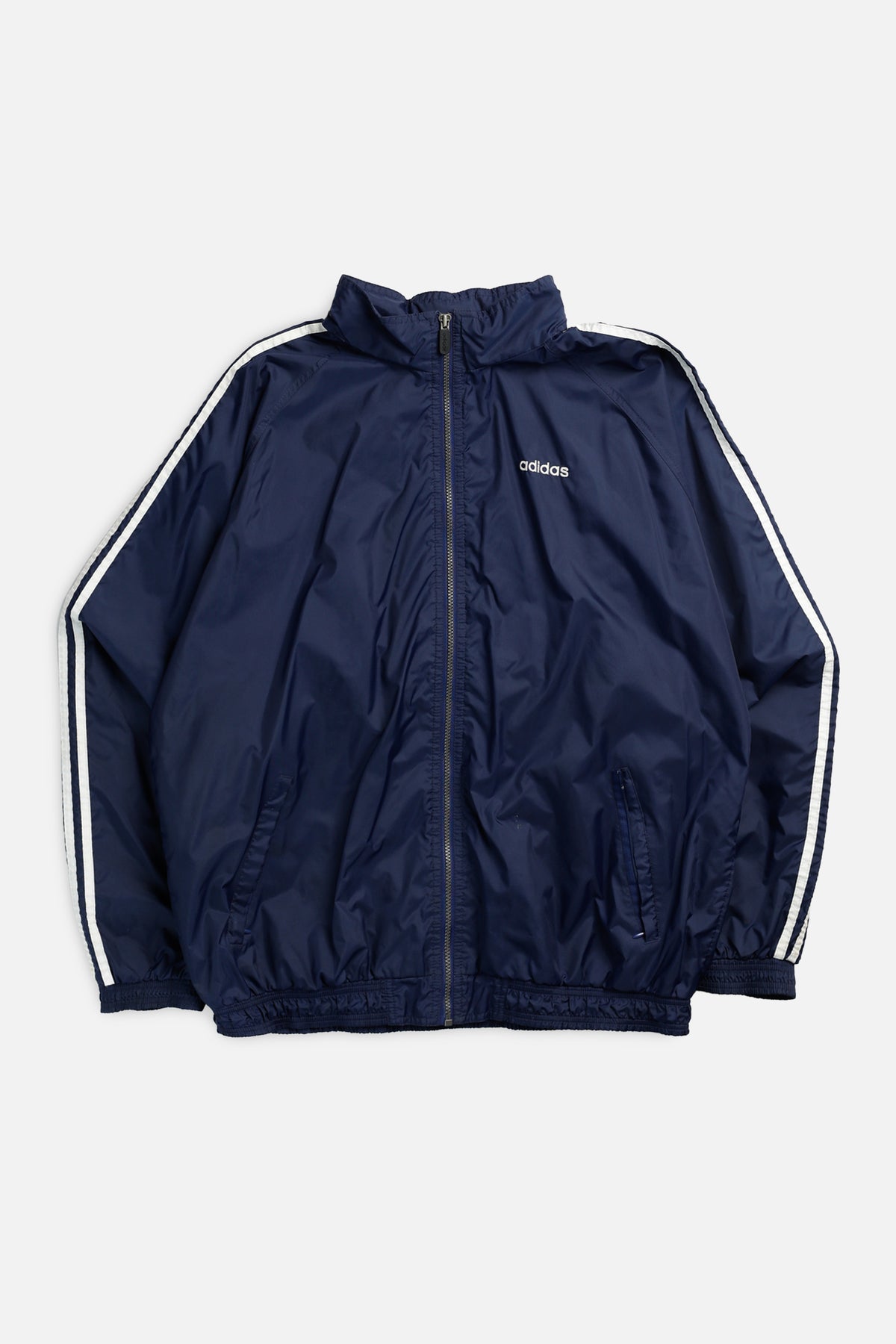 Vintage Adidas Windbreaker Jacket - XL-JACKETS-Adidas-XL-Frankie Collective Rare Vintage Streetwear Reworks