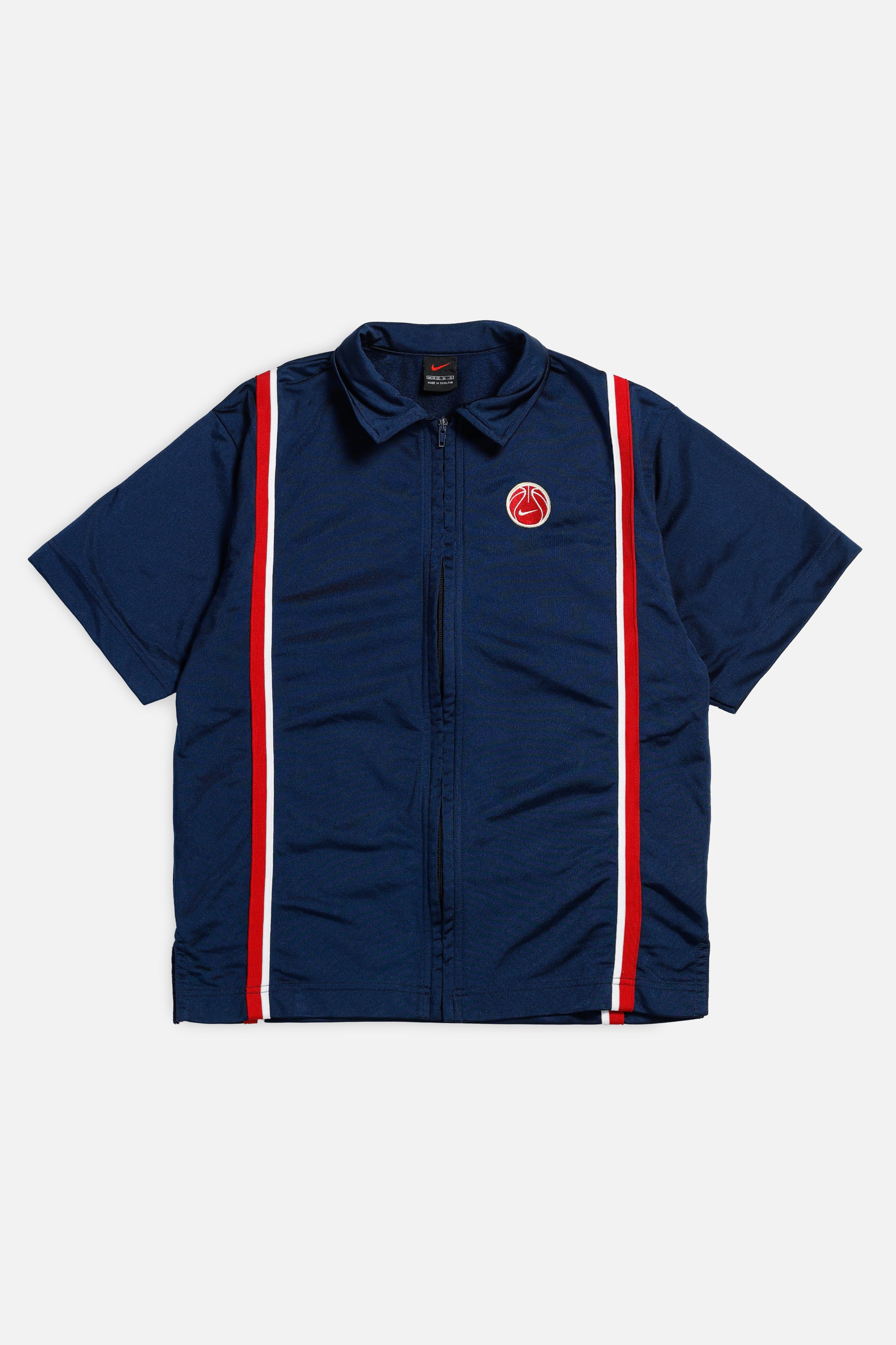 Vintage Basketball Warm Up Shirt - XS-TOPS-Nike-Frankie Collective