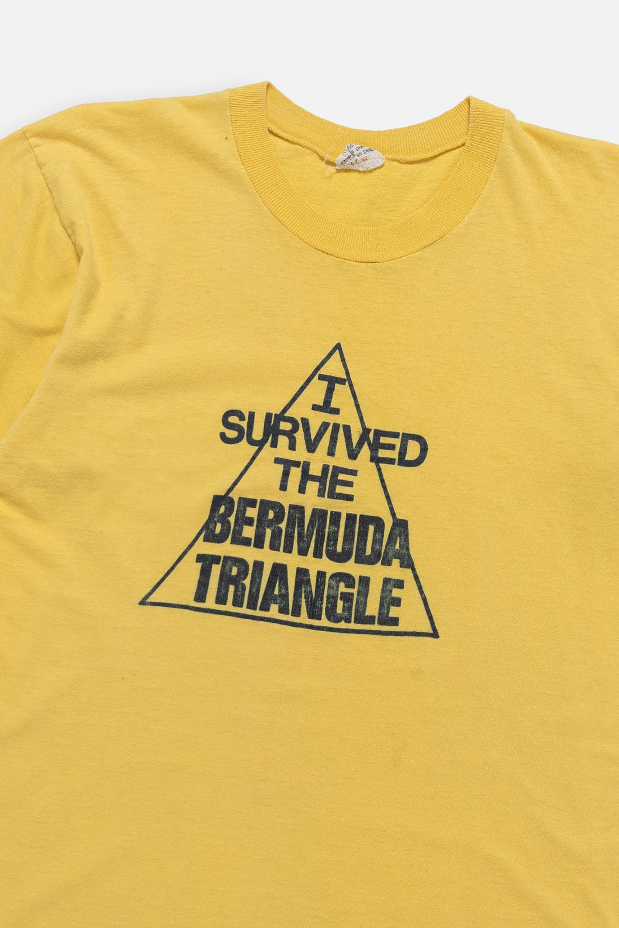 Vintage Bermuda Triangle Tee-Frankie Collective-Rework-Vintage-Streetwear