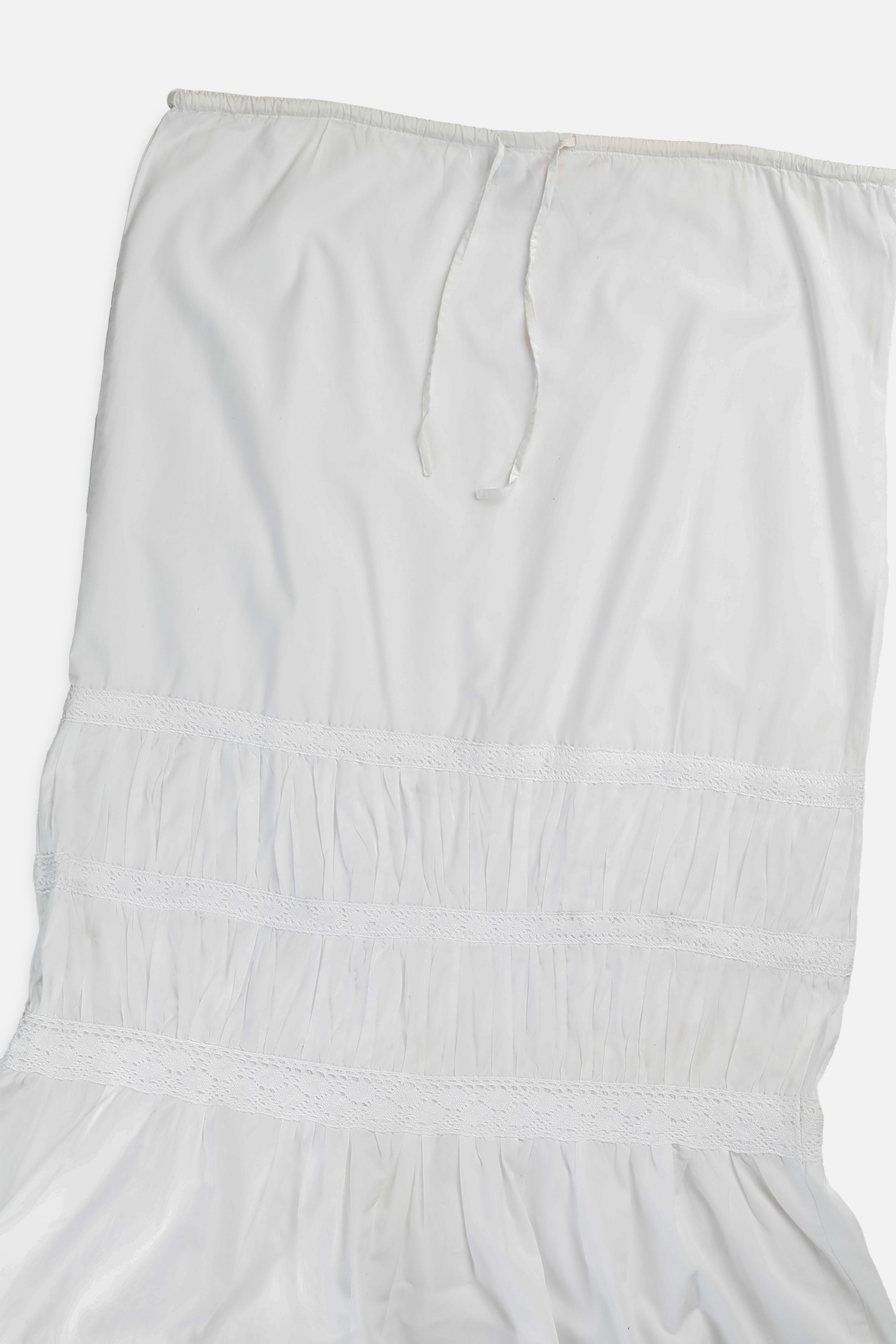 Vintage Gathered Maxi Skirt - M/L-BOTTOMS-vendor-unknown-M/L-Frankie Collective Rare Vintage Streetwear Reworks