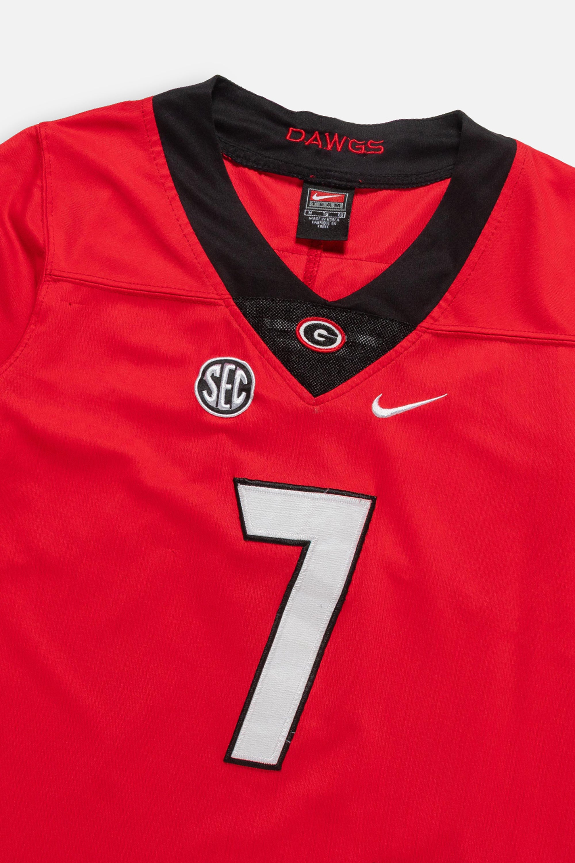 Vintage Georgia Bulldog Jersey-NCAA-Frankie Collective-Rework-Vintage-Streetwear