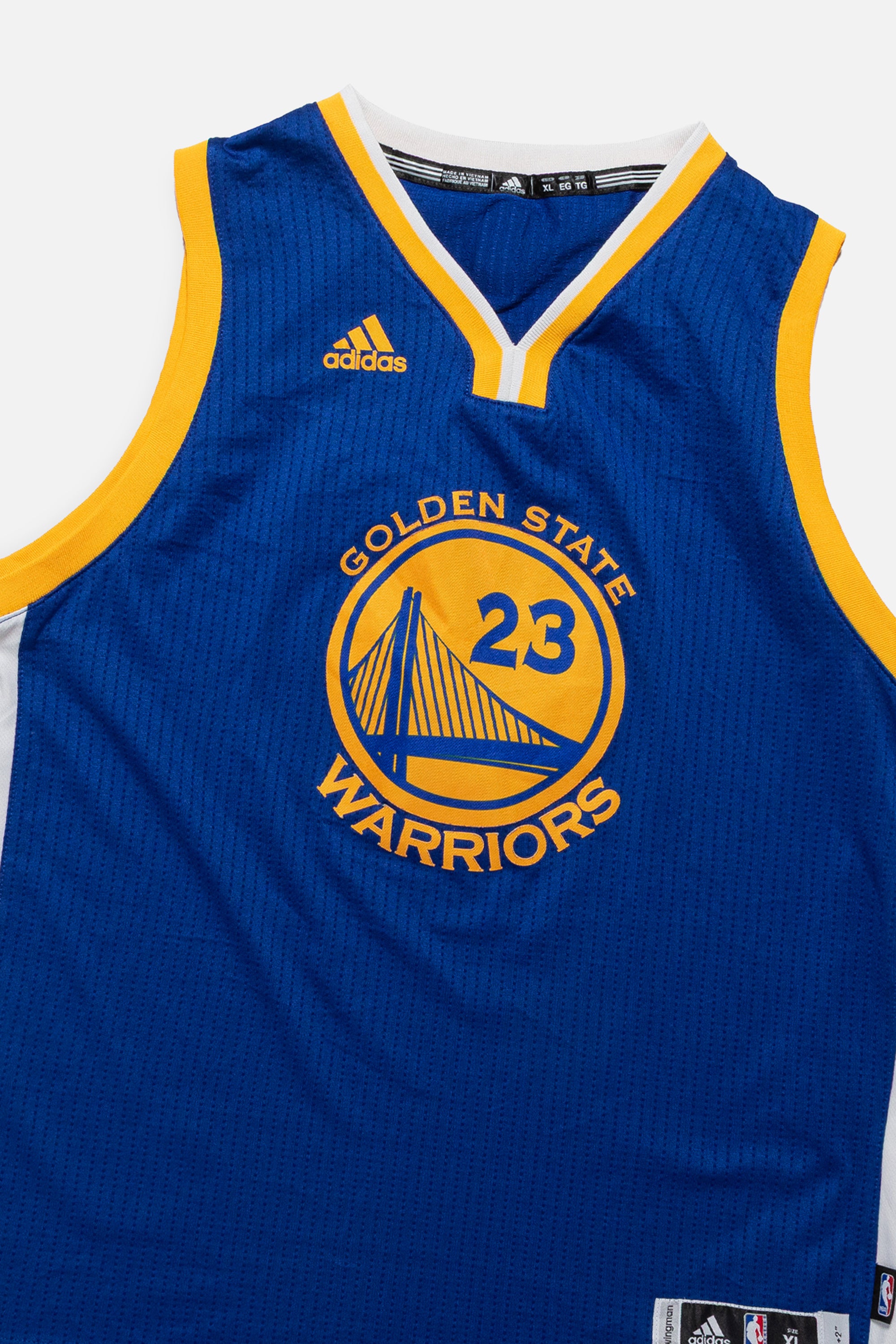 Vintage Golden State Warriors Jersey-NBA-Frankie Collective-Rework-Vintage-Streetwear