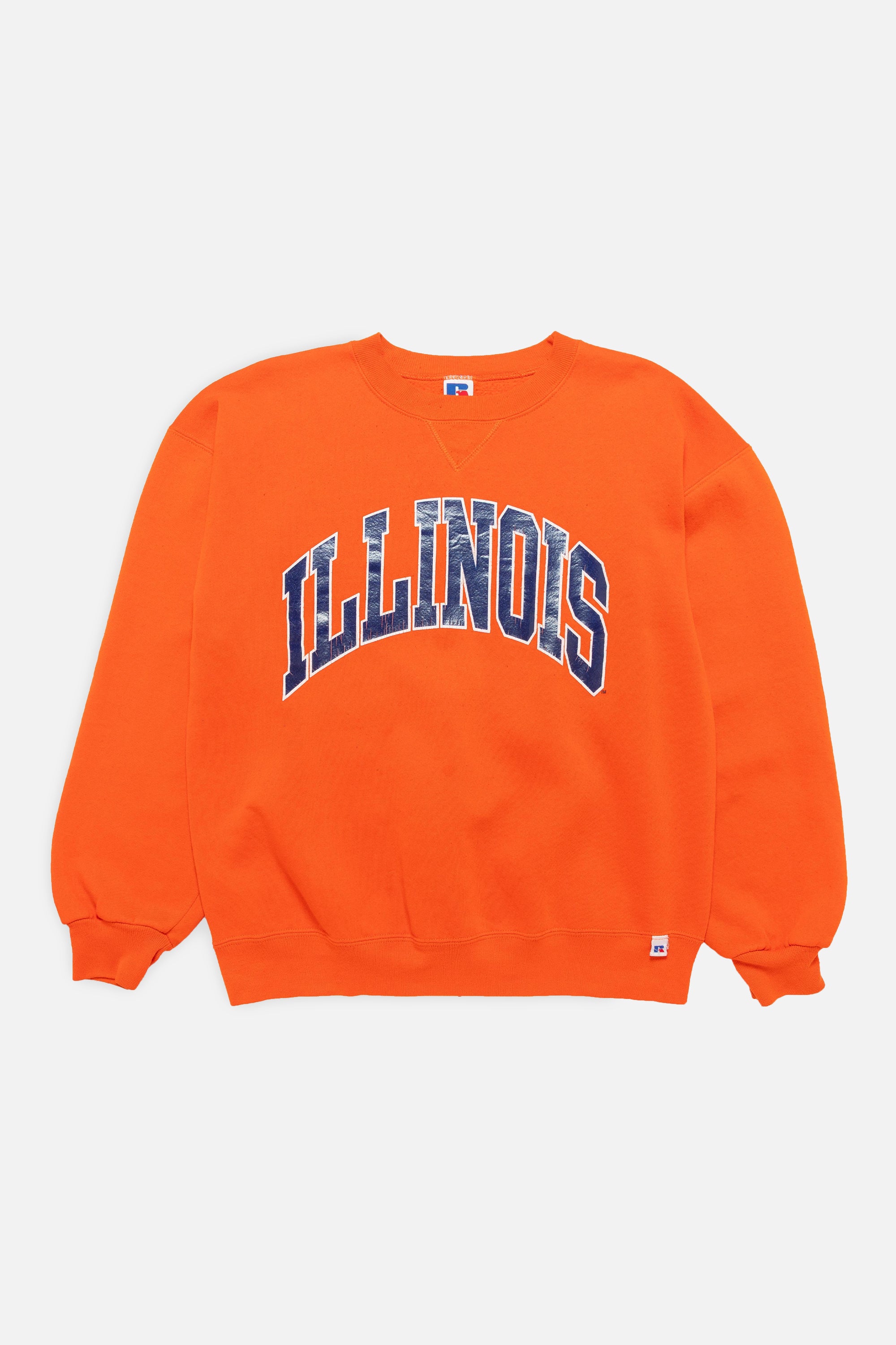 Vintage Illinois U Sweatshirt-SWEATERS-Varsity-Frankie Collective