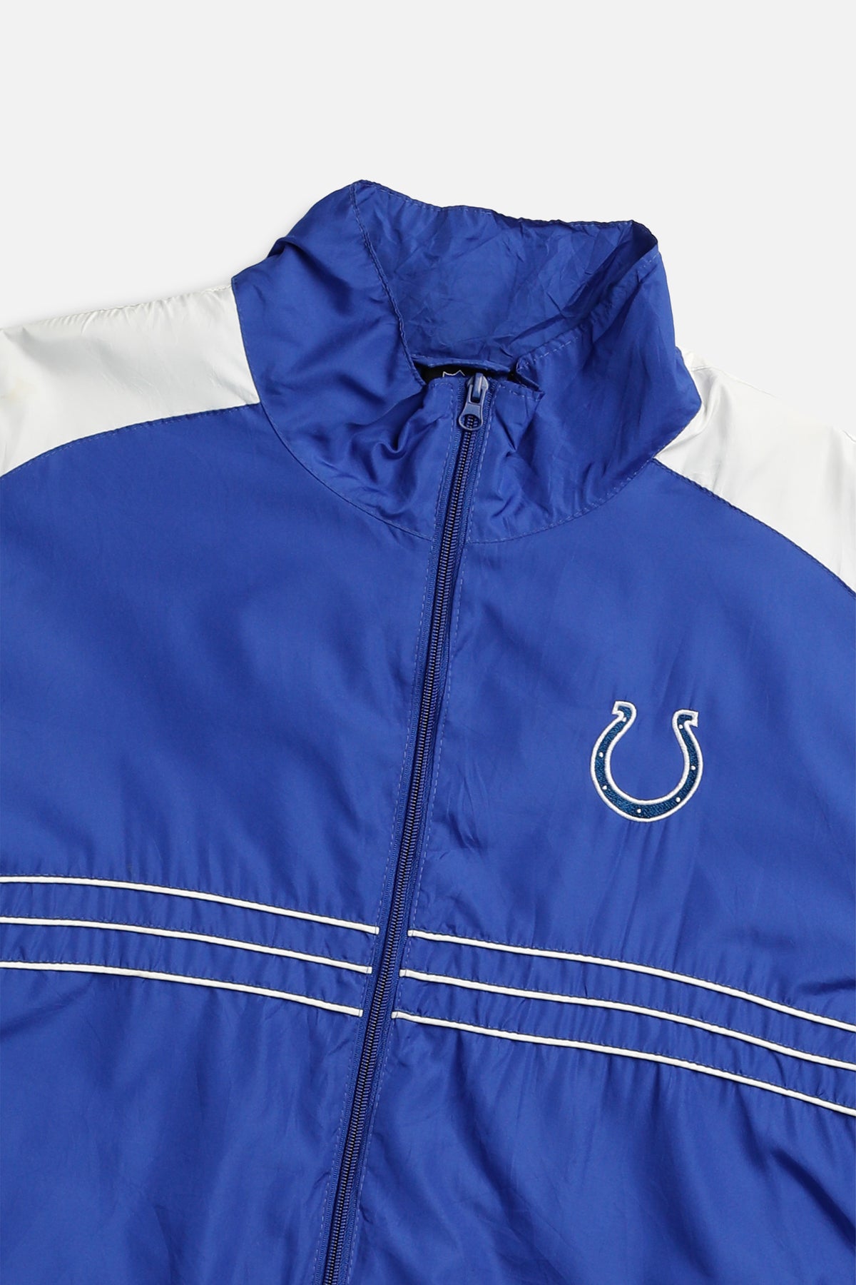 Vintage Indianapolis Colts NFL Jacket - XXL-JACKETS-NFL-XXL-Frankie Collective Rare Vintage Streetwear Reworks
