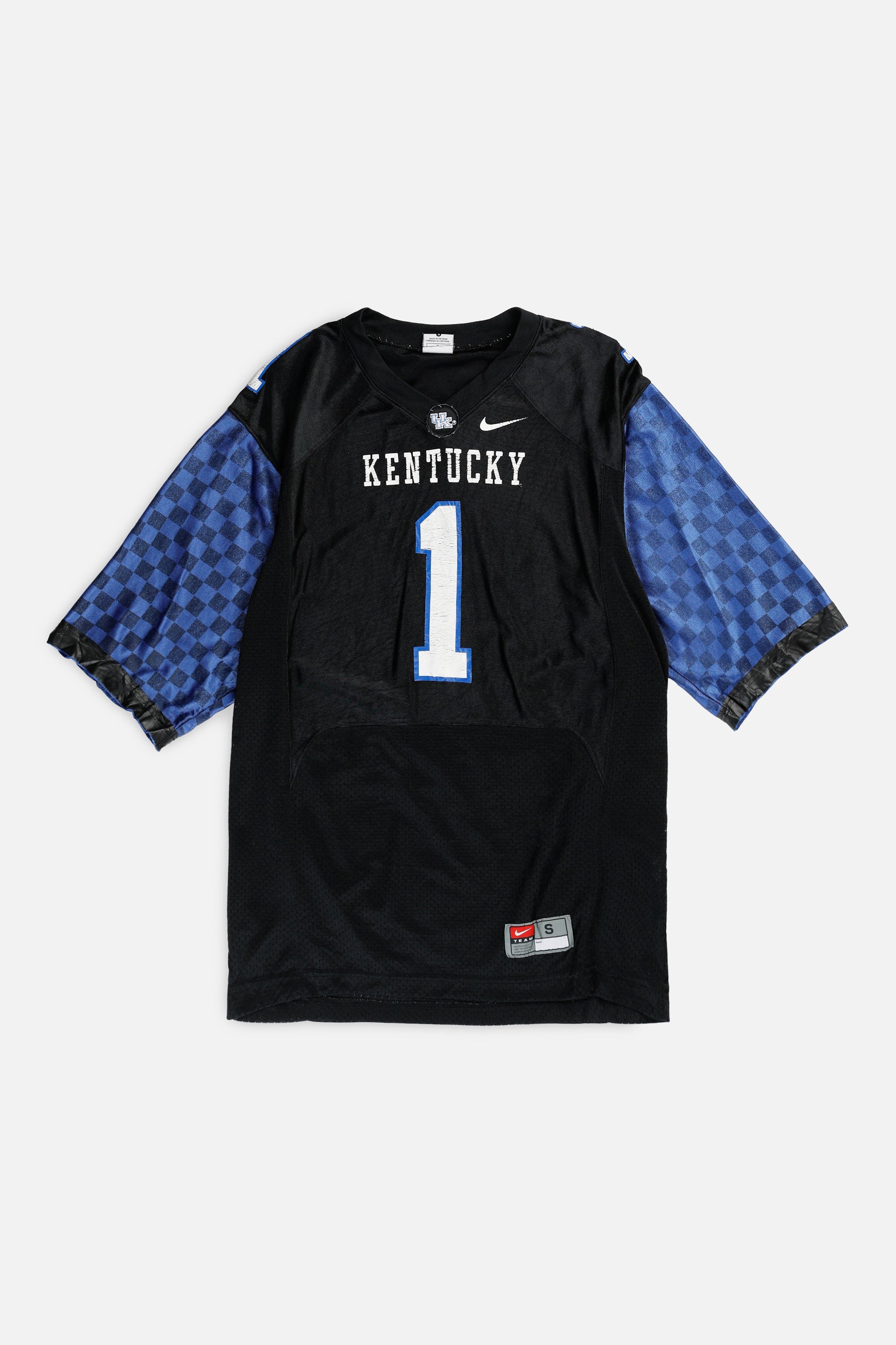 Vintage Kentucky University NCAA Football Jersey - S-JERSEYS-NCAA-S-Frankie Collective Rare Vintage Streetwear Reworks