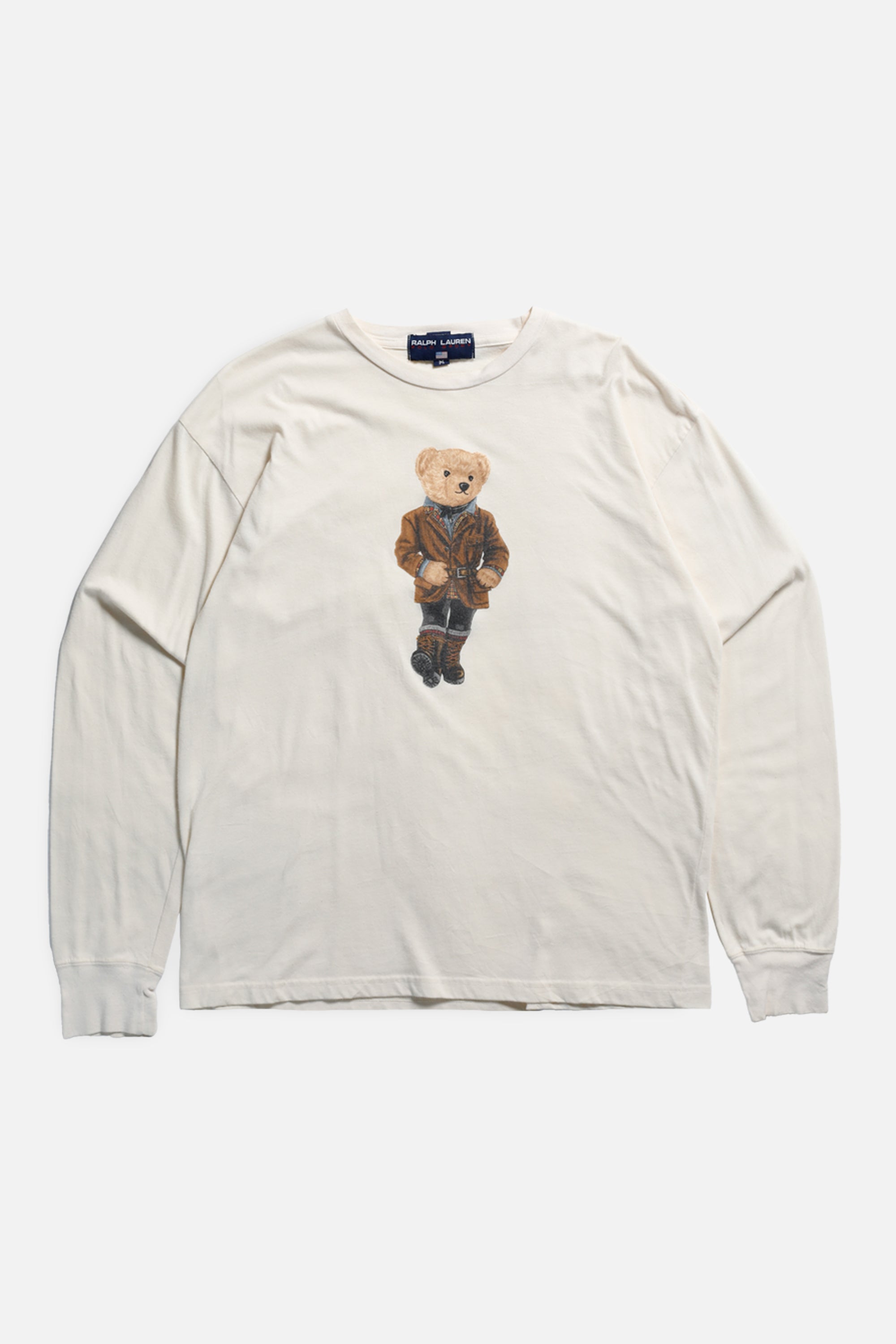 Vintage Long Sleeve Tee - M-TSHIRTS-vendor-unknown-M-Frankie Collective Rare Vintage Streetwear Reworks