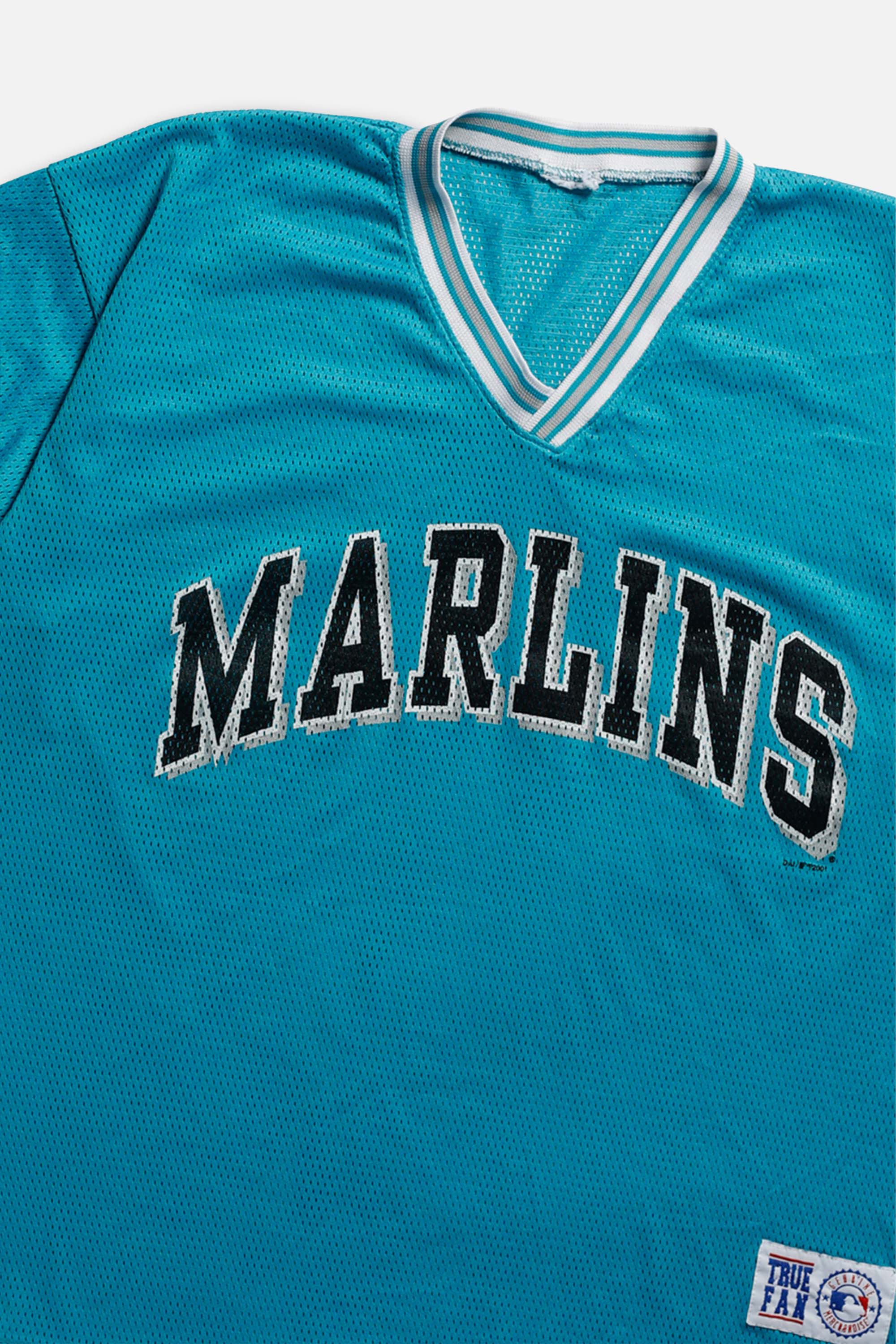 Vintage Miami Marlins MLB Jersey - L-JERSEYS-MLB-L-Frankie Collective Rare Vintage Streetwear Reworks