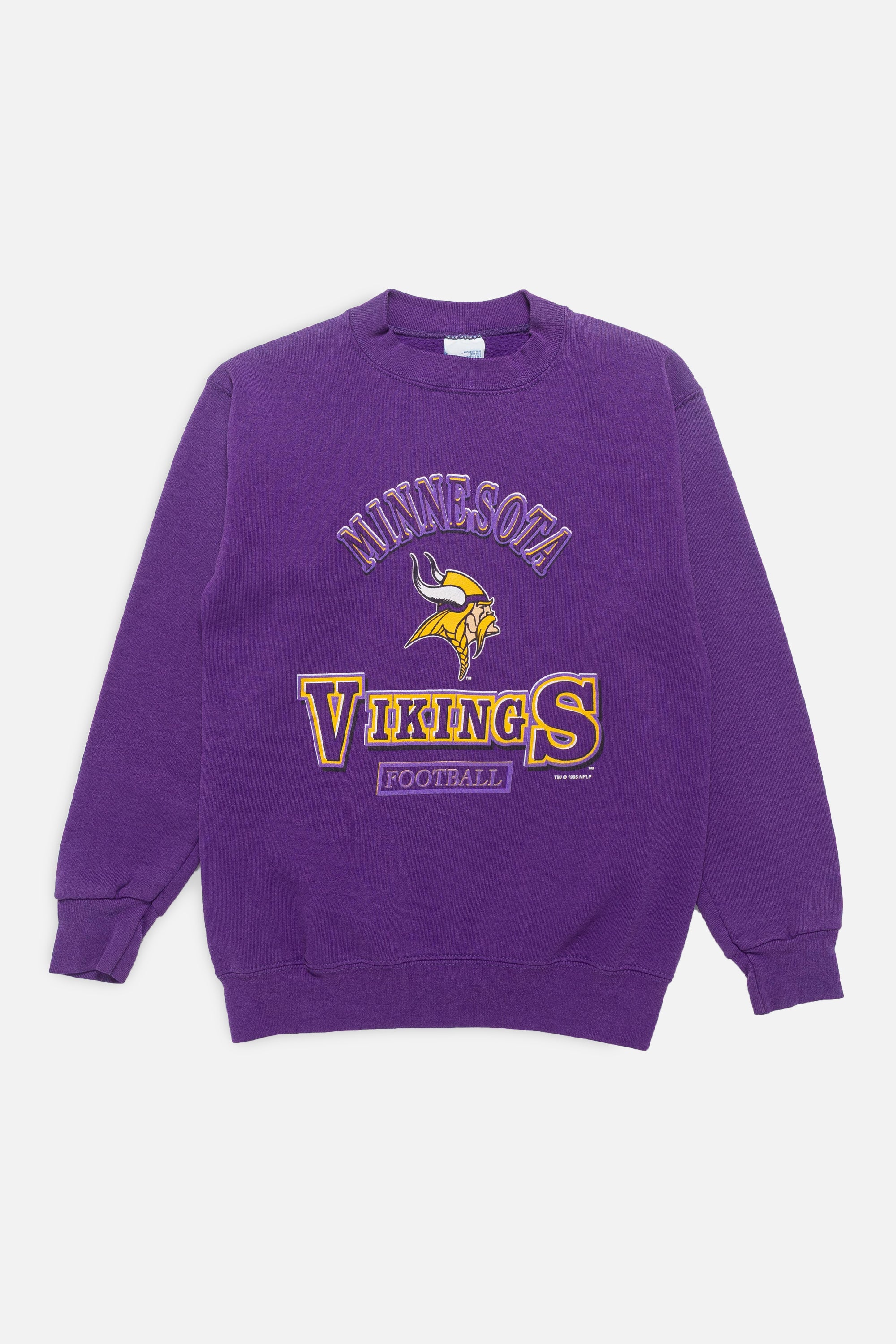Vintage Minnesota Vikings Sweatshirt - S-SWEATERS-NFL-Frankie Collective