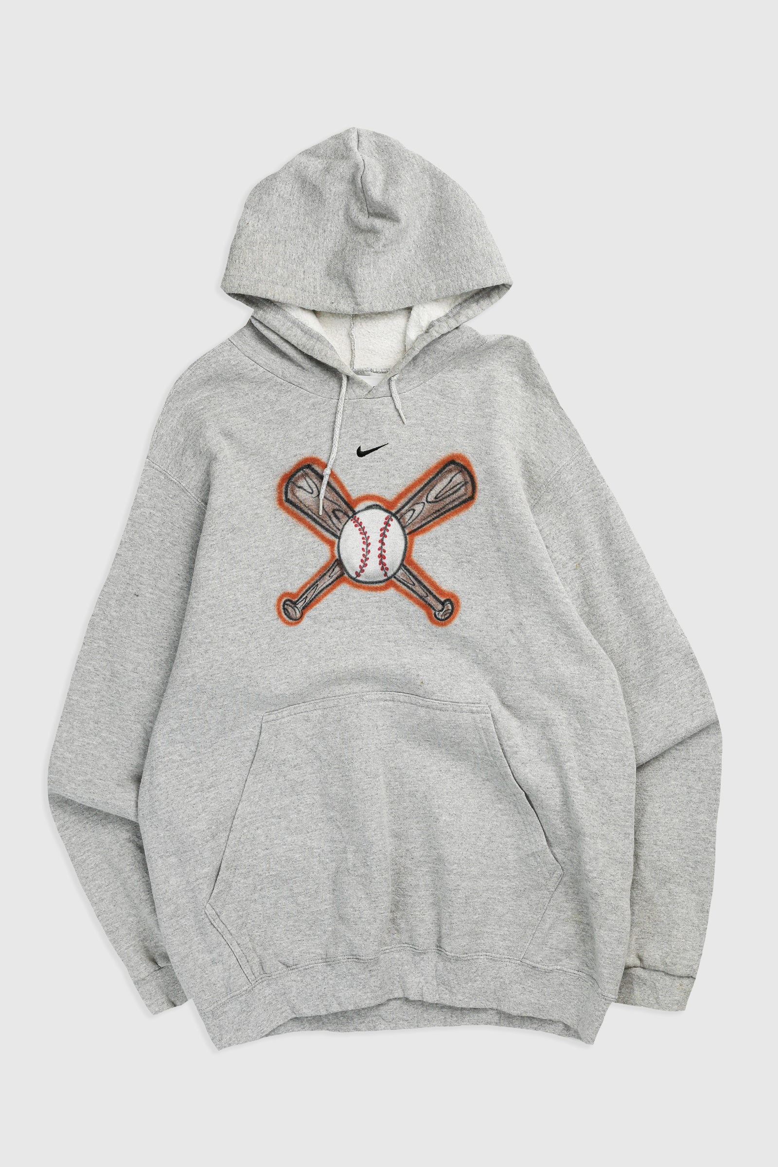 Vintage Nike Baseball Sweatshirt - M-SWEATERS-Nike-M-Frankie Collective Rare Vintage Streetwear Reworks