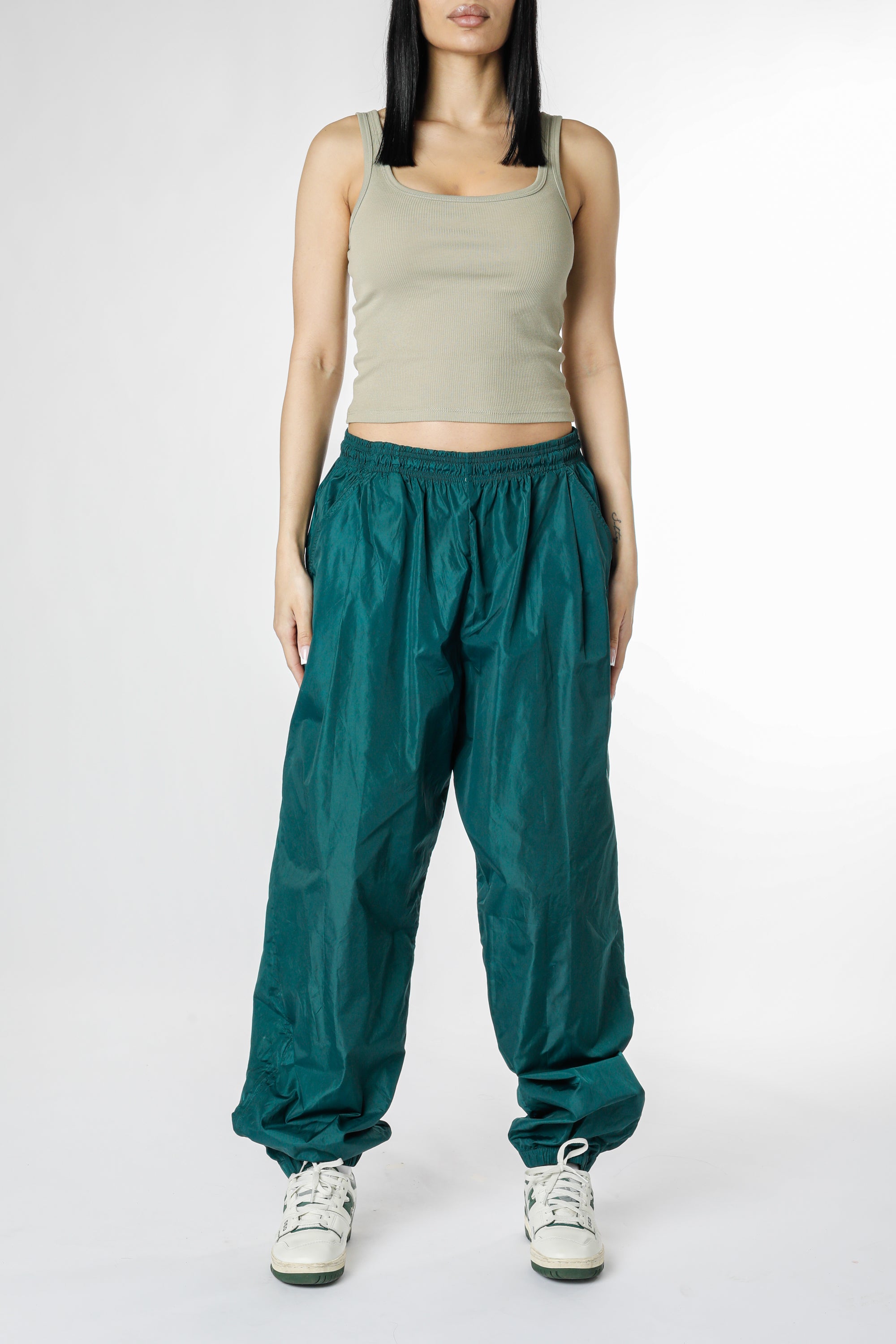 Vintage Nike Windbreaker Pants - M, L-BOTTOMS-Nike-M-Frankie Collective Rare Vintage Streetwear Reworks