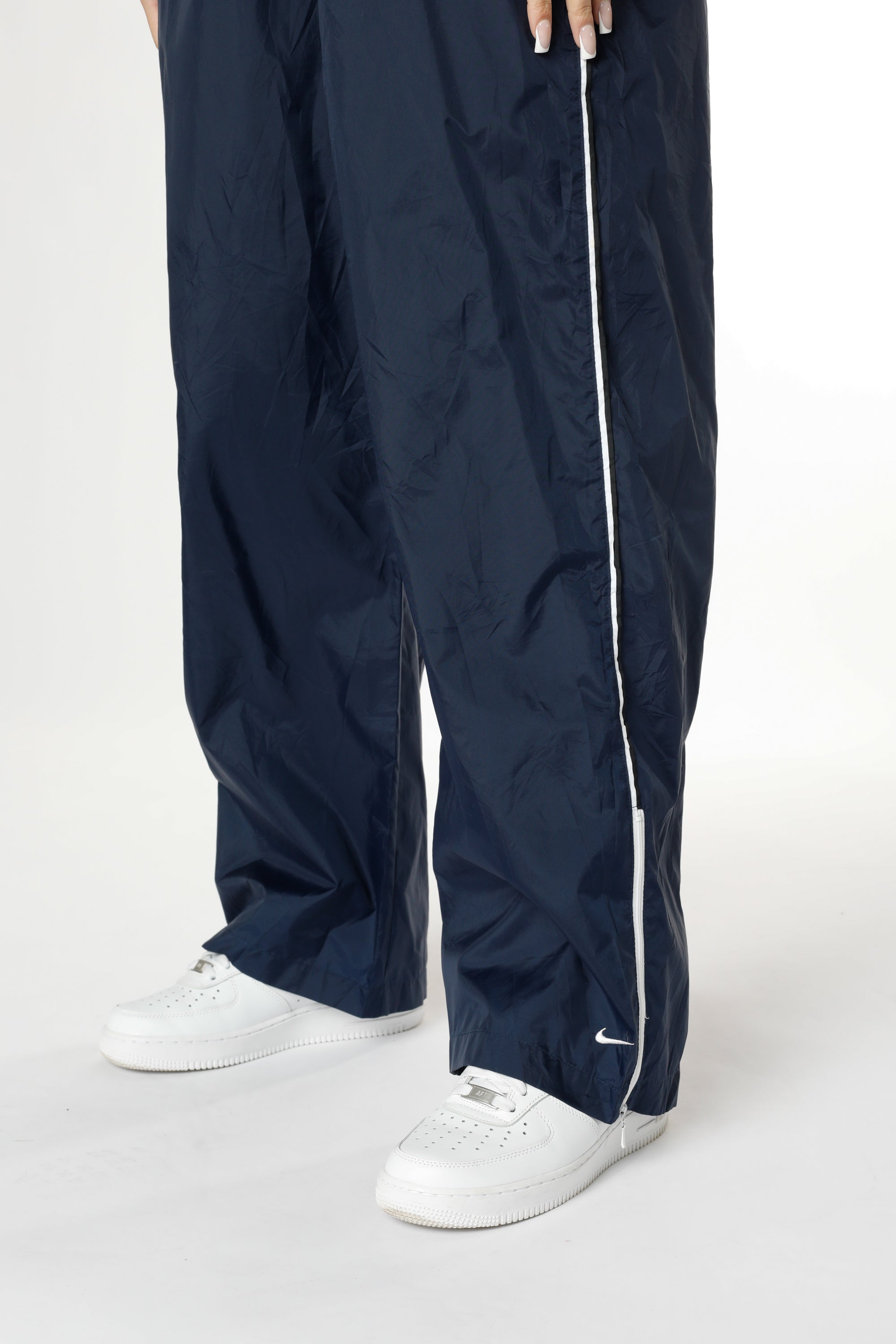 Vintage Nike Windbreaker Pants - Women's L-PANTS-Nike-Frankie Collective