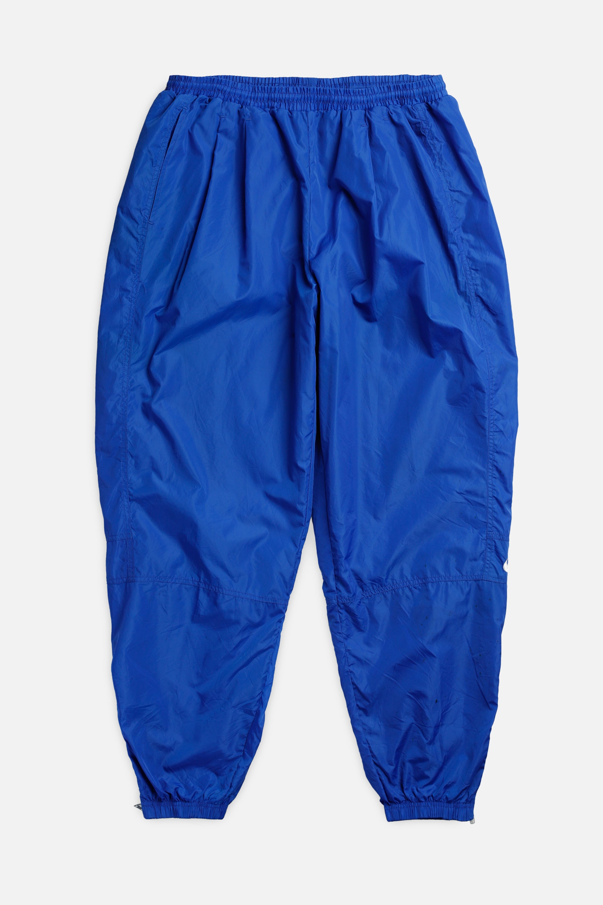 nike windbreaker pants blue