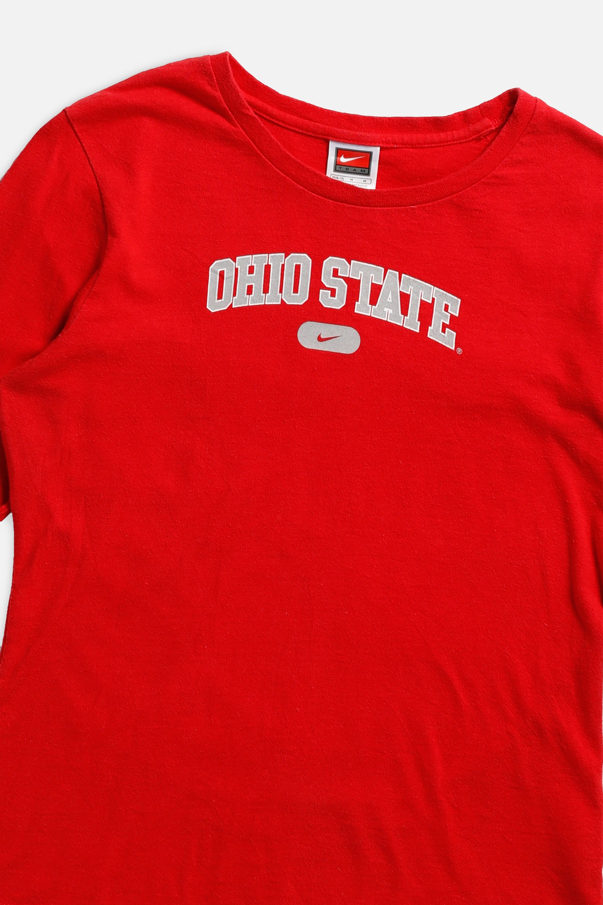 Vintage Ohio State Varsity Longsleeve Baby Tee - Women's XS-T-SHIRTS-Varsity-Frankie Collective