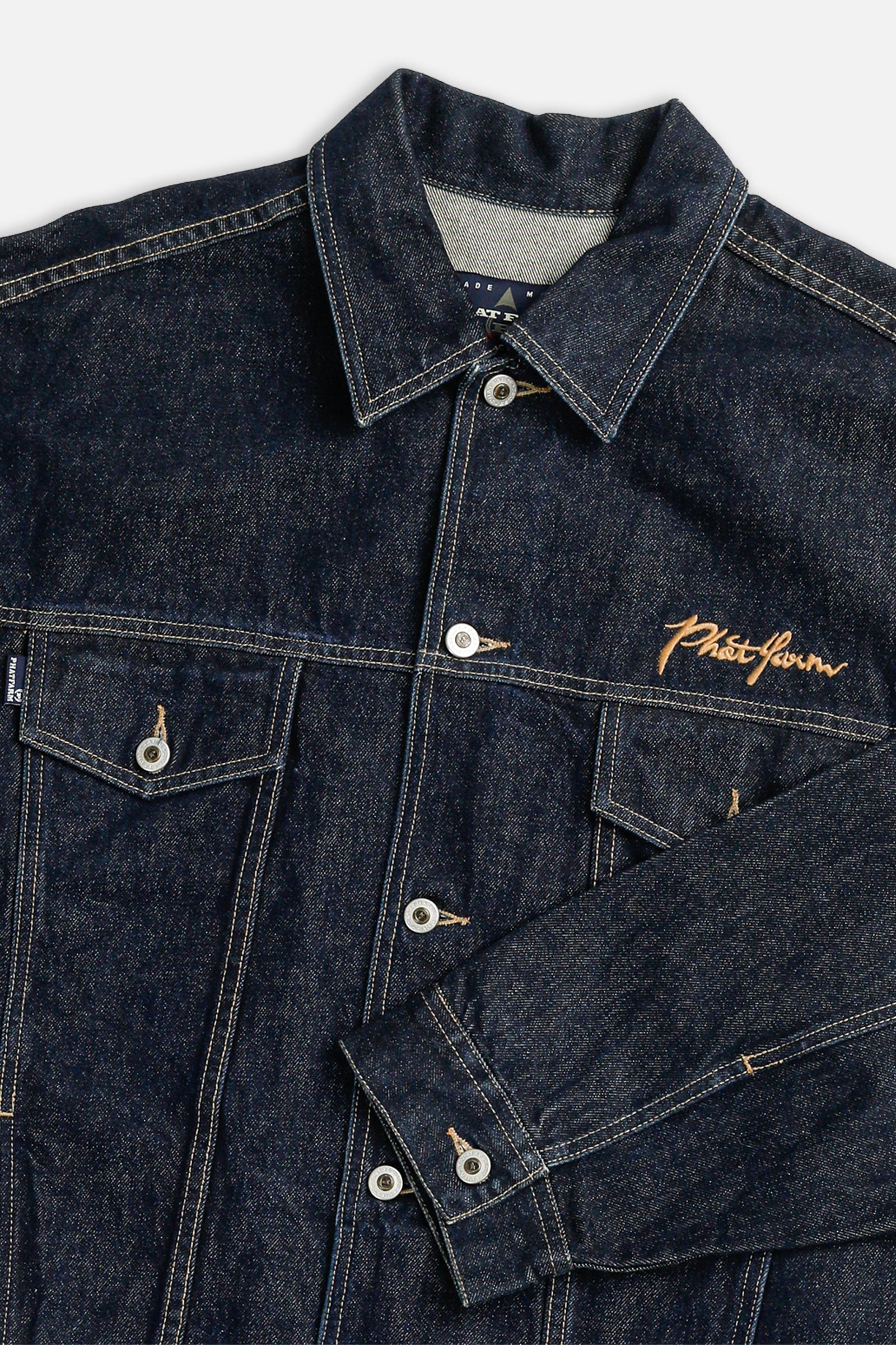 Vintage Phat Farm Denim Jacket - XL