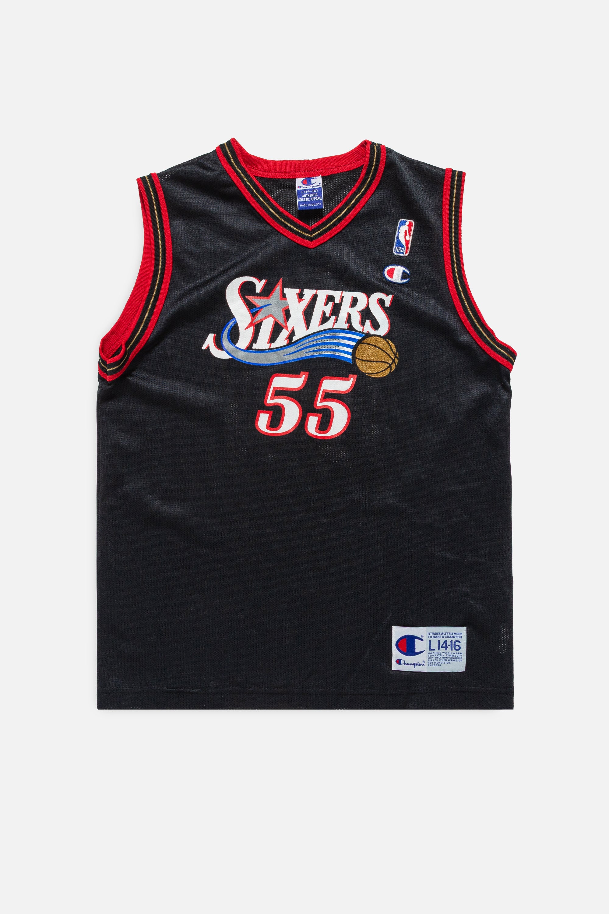 Vintage Philadelphia 76ers Jersey - S-JERSEYS-NBA-Frankie Collective