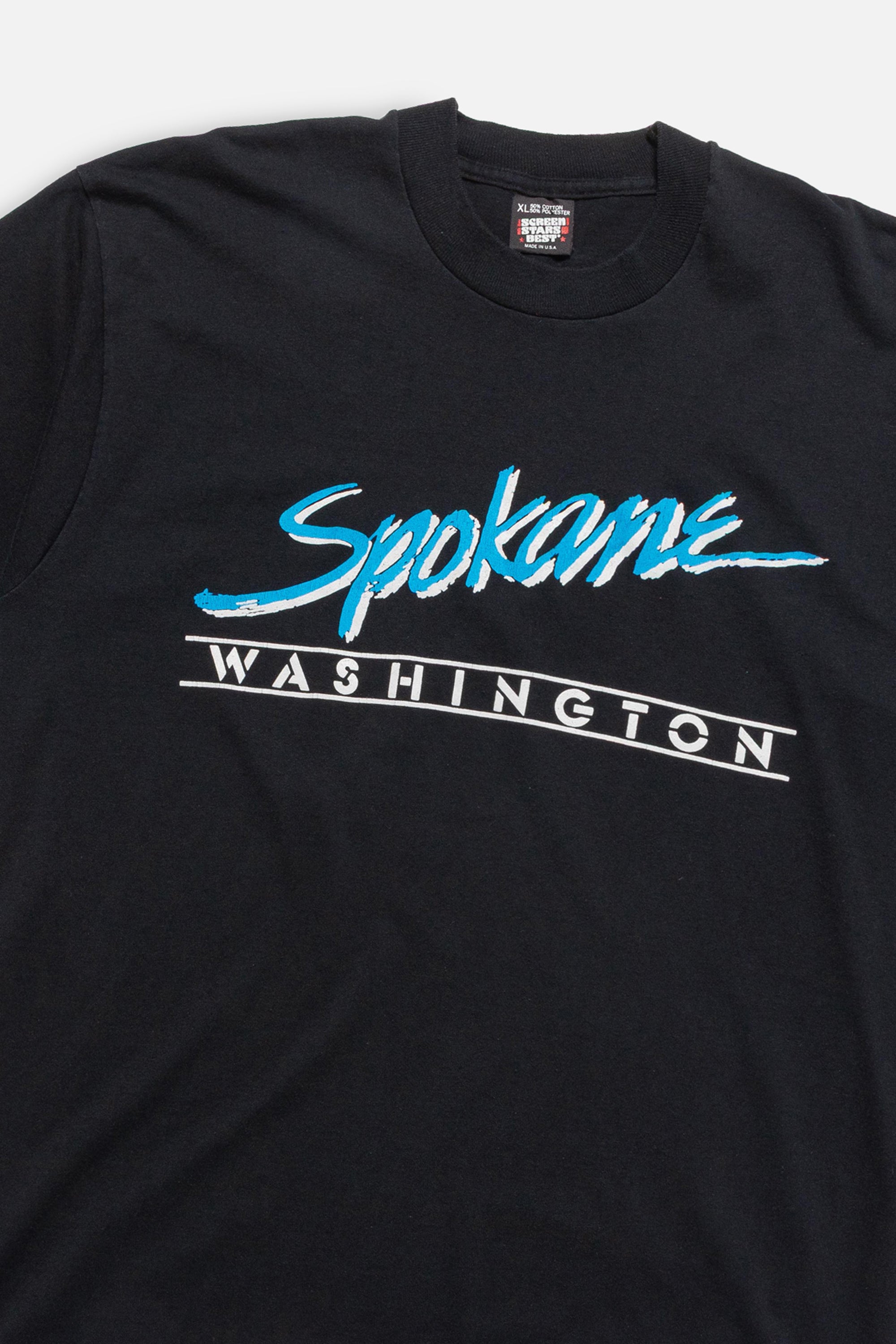 Vintage Spokane Washington Tee-Frankie Collective-Rework-Vintage-Streetwear