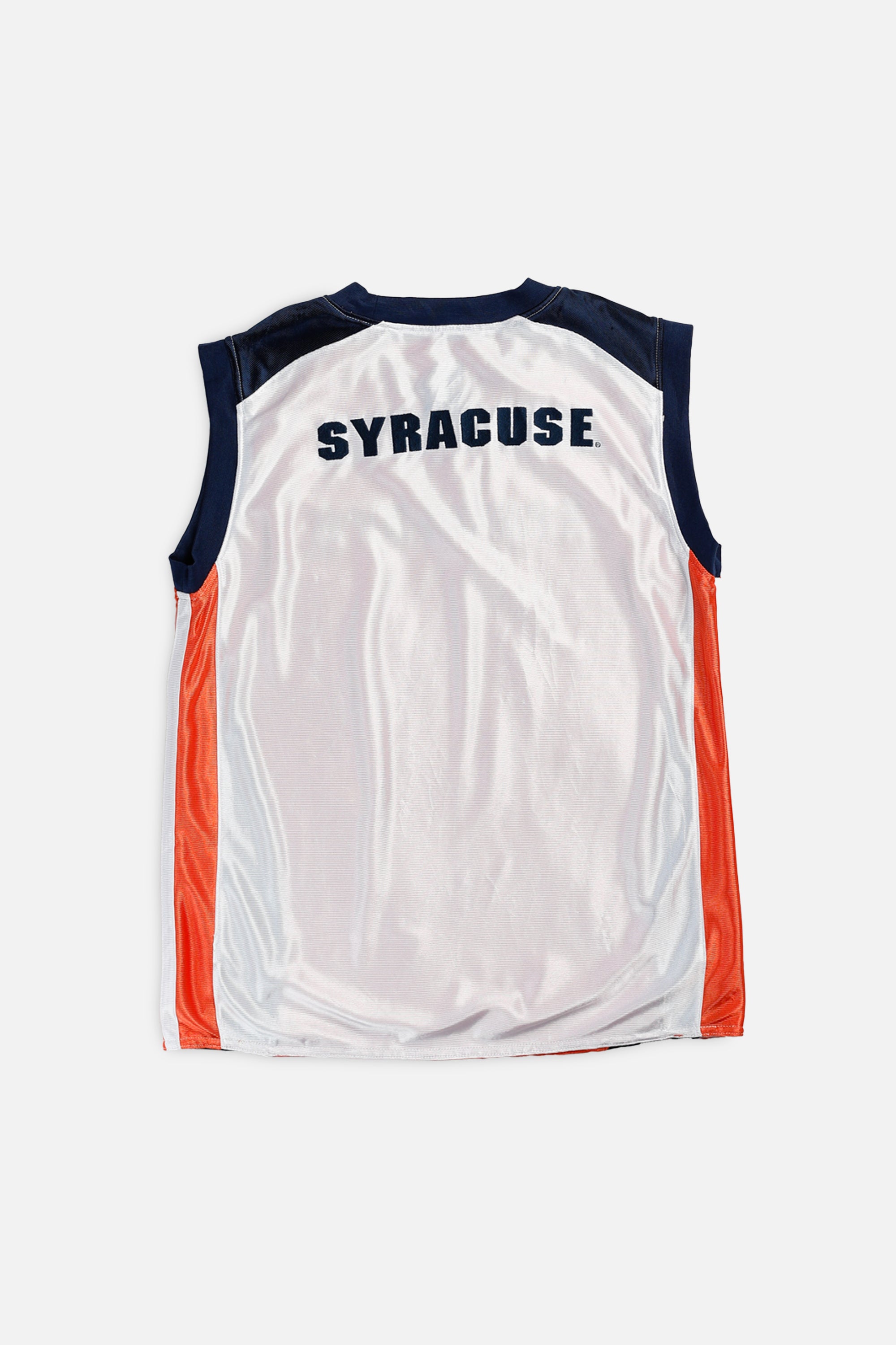 Vintage Syracuse Orange NCAA Reversible Basketball Jersey - Women's S-JERSEYS-NCAA-Women's S-Frankie Collective Rare Vintage Streetwear Reworks