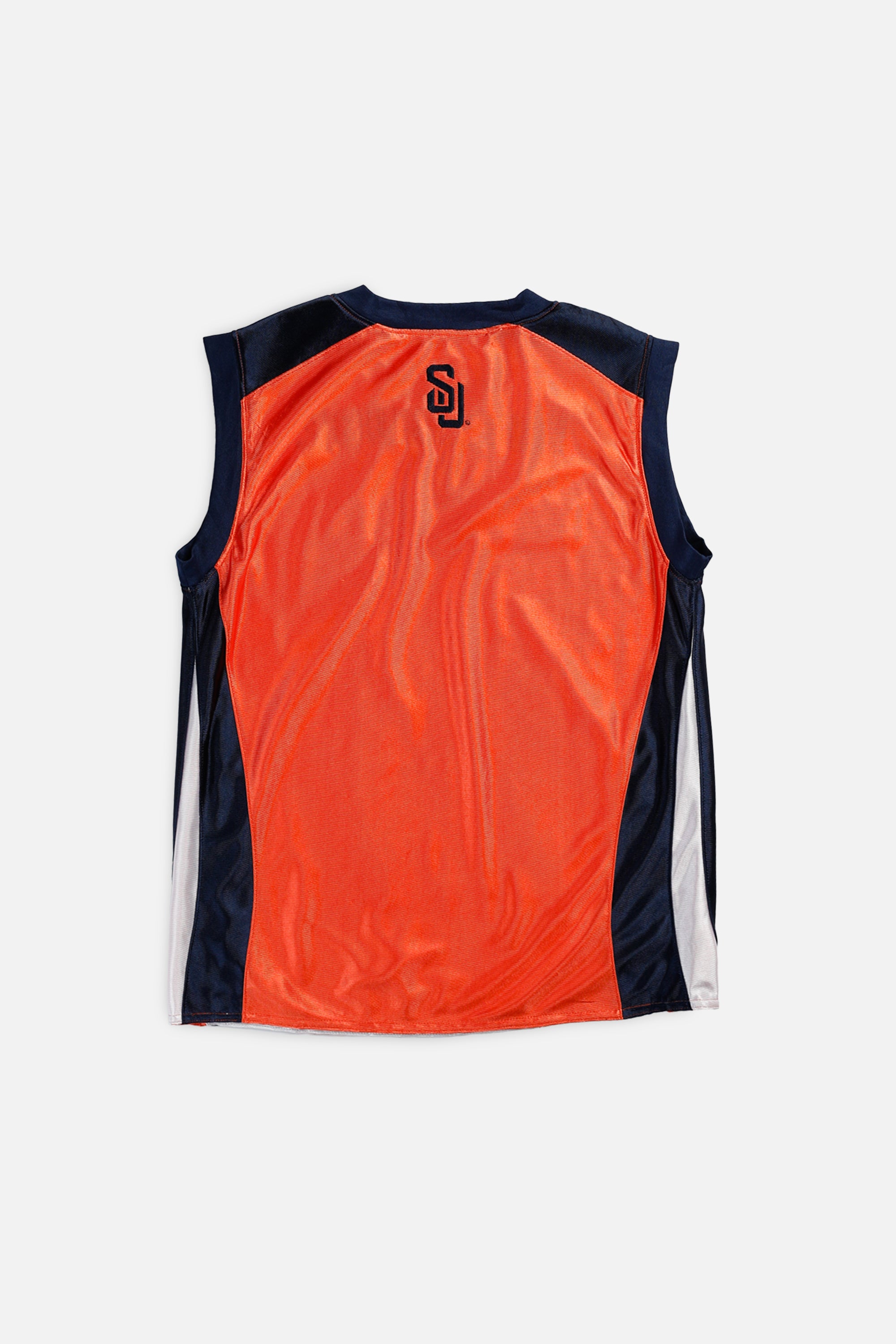 Vintage Syracuse Orange NCAA Reversible Basketball Jersey - Women's S-JERSEYS-NCAA-Women's S-Frankie Collective Rare Vintage Streetwear Reworks