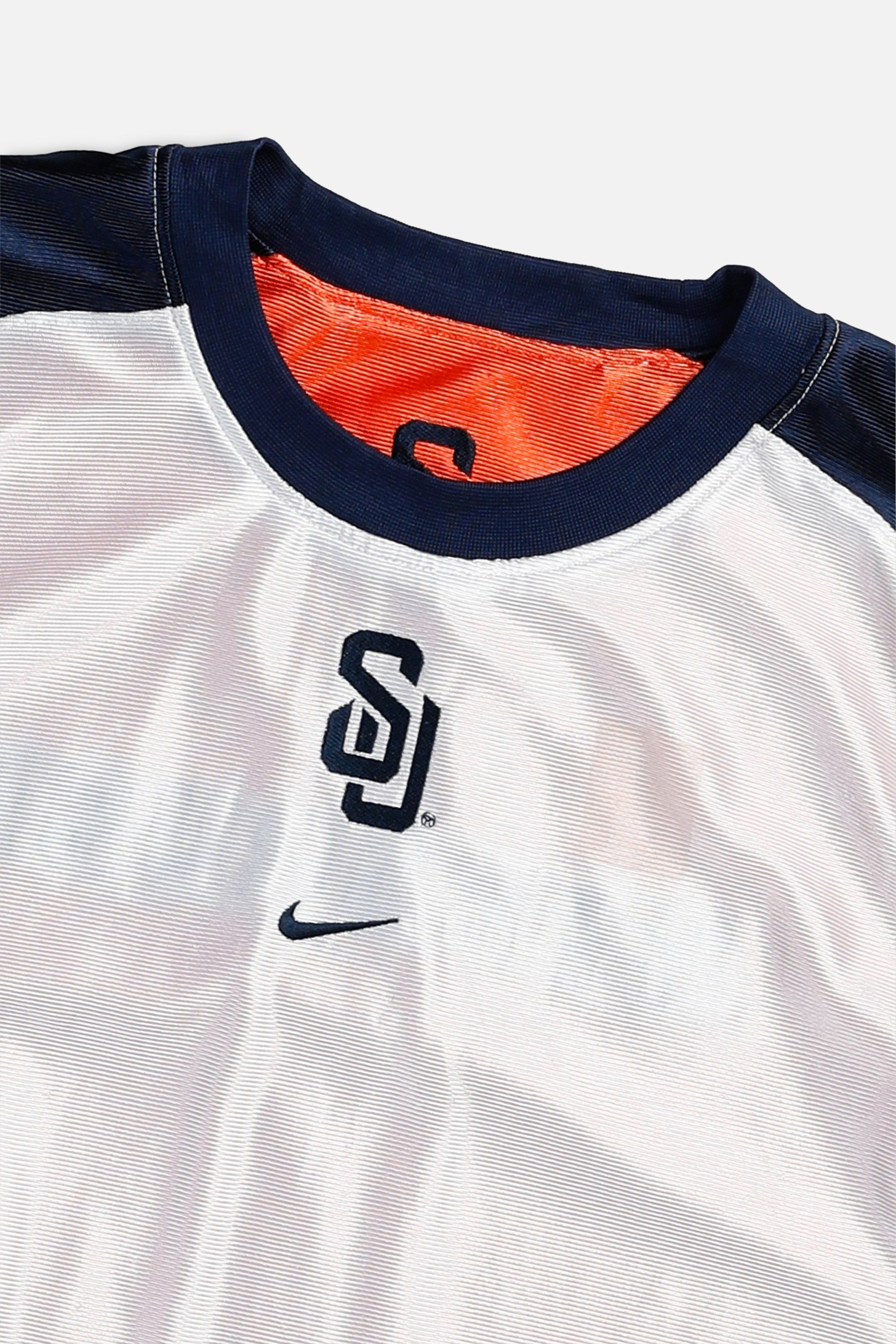 Vintage Syracuse Orange NCAA Reversible Basketball Jersey - Women's S-JERSEYS-NCAA-Women's S-Frankie Collective Rare Vintage Streetwear Reworks