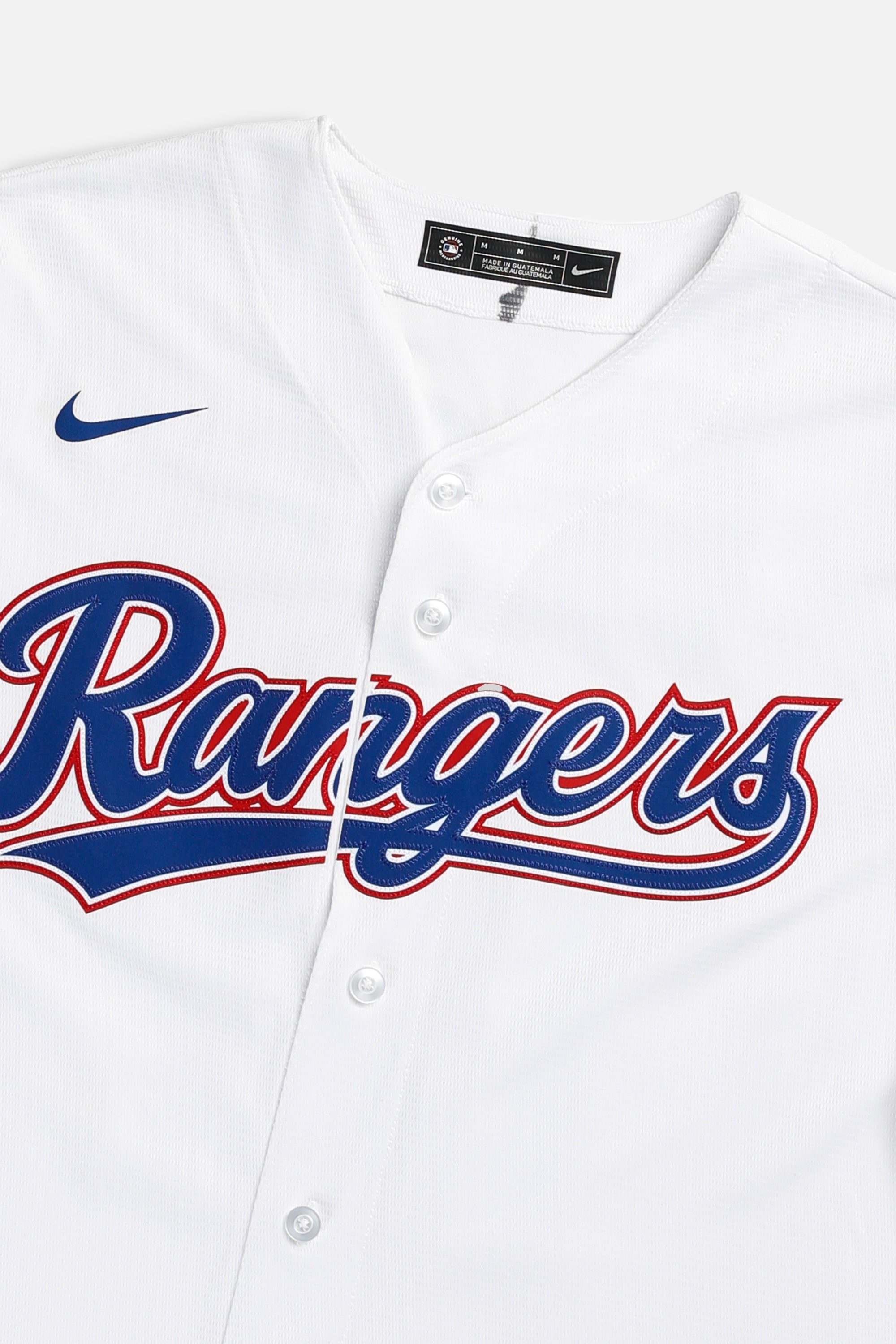 Vintage Texas Rangers MLB Jersey - M-JERSEYS-MLB-M-Frankie Collective Rare Vintage Streetwear Reworks