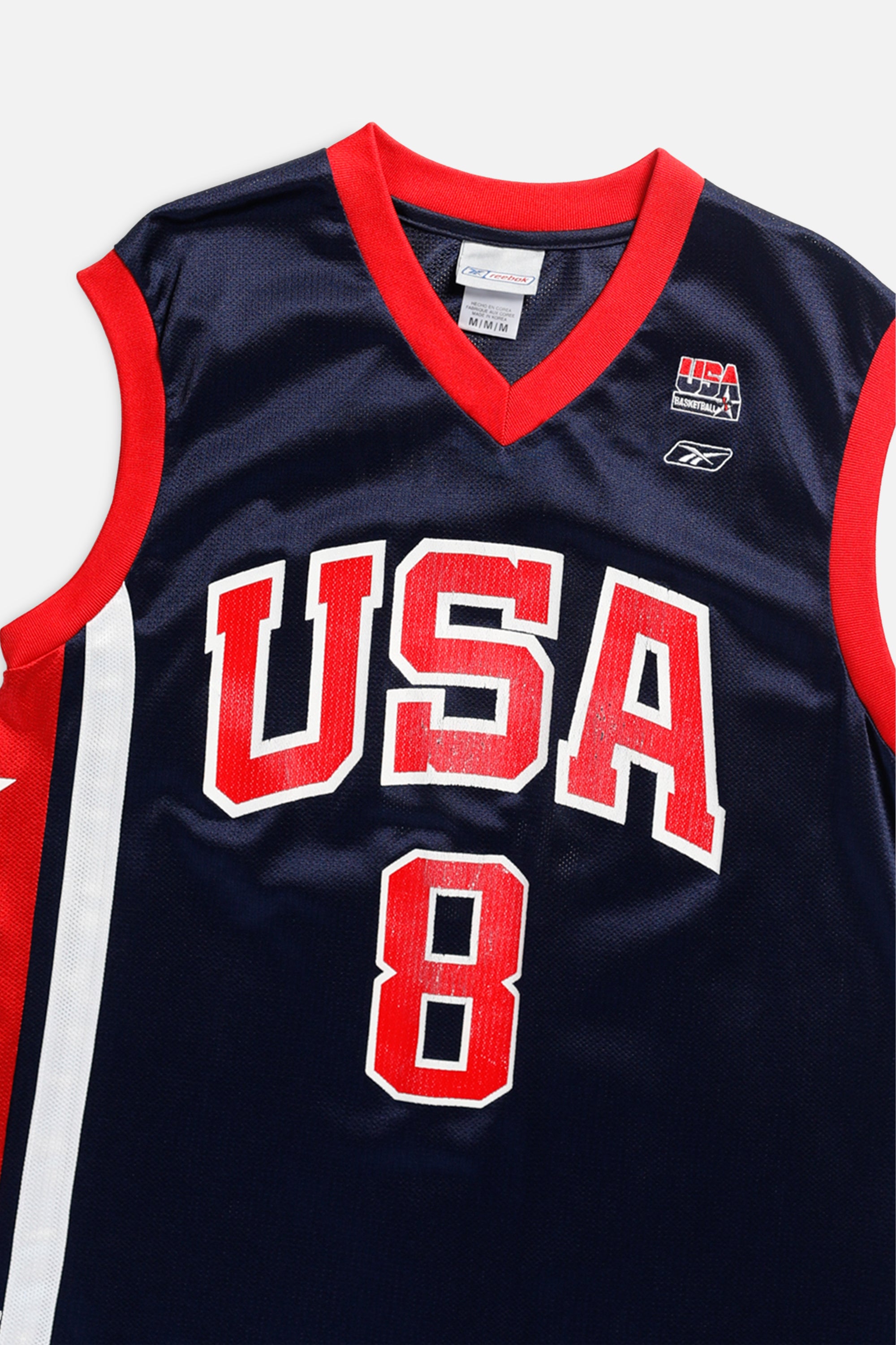 Vintage USA Olympics Basketball Jersey - M-JERSEYS-NBA-M-Frankie Collective Rare Vintage Streetwear Reworks